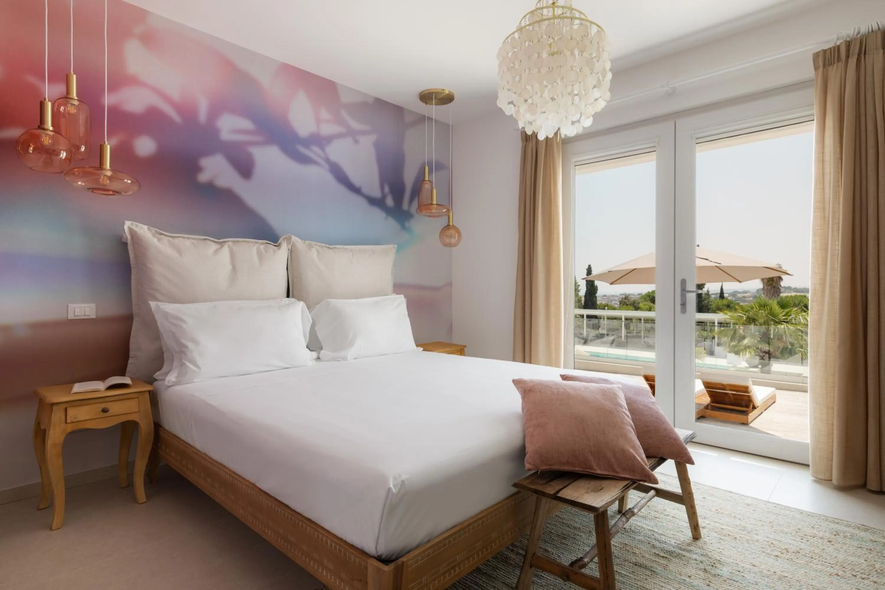 Bed in Nu Aria Taunus Relais