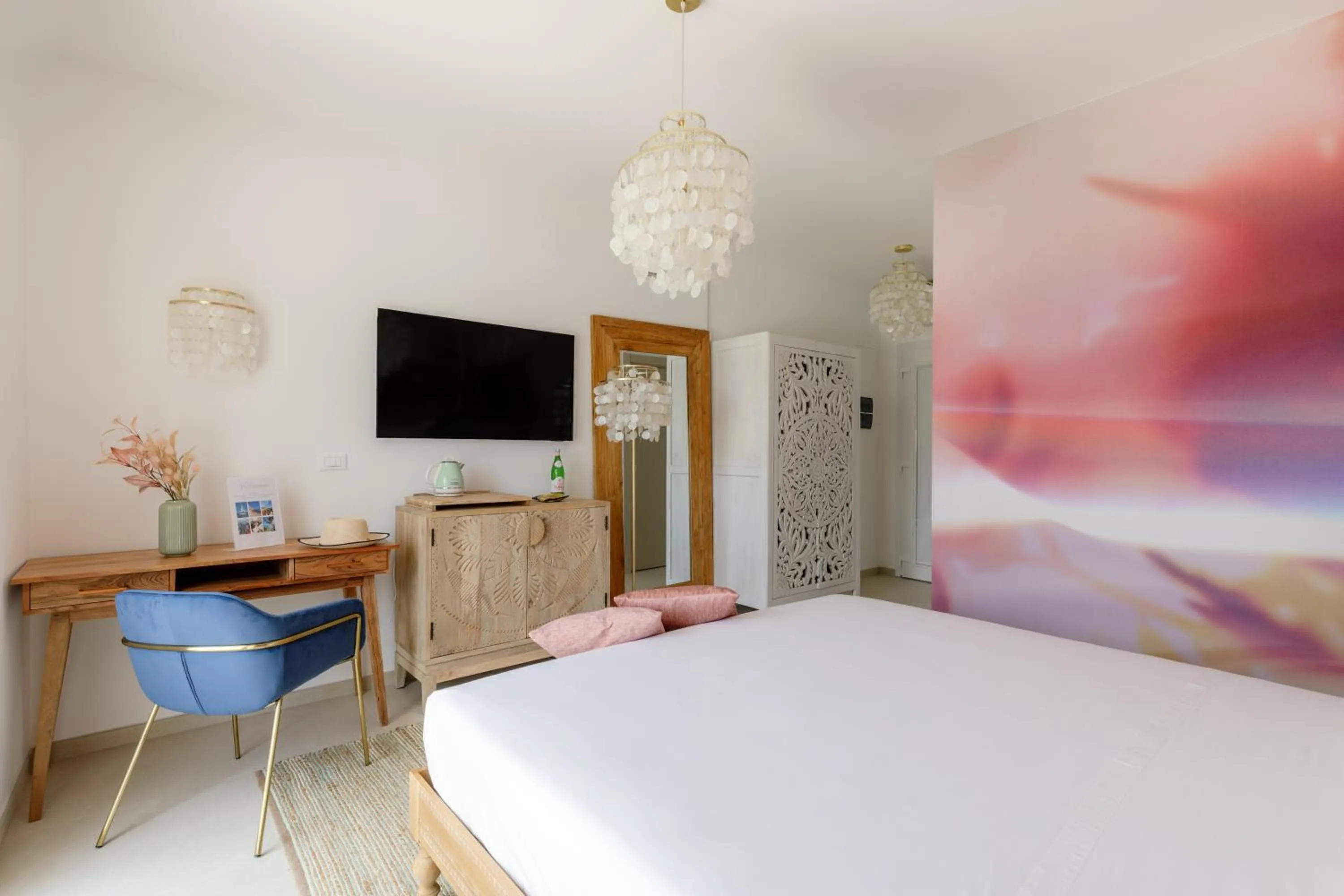 Bed in Nu Aria Taunus Relais
