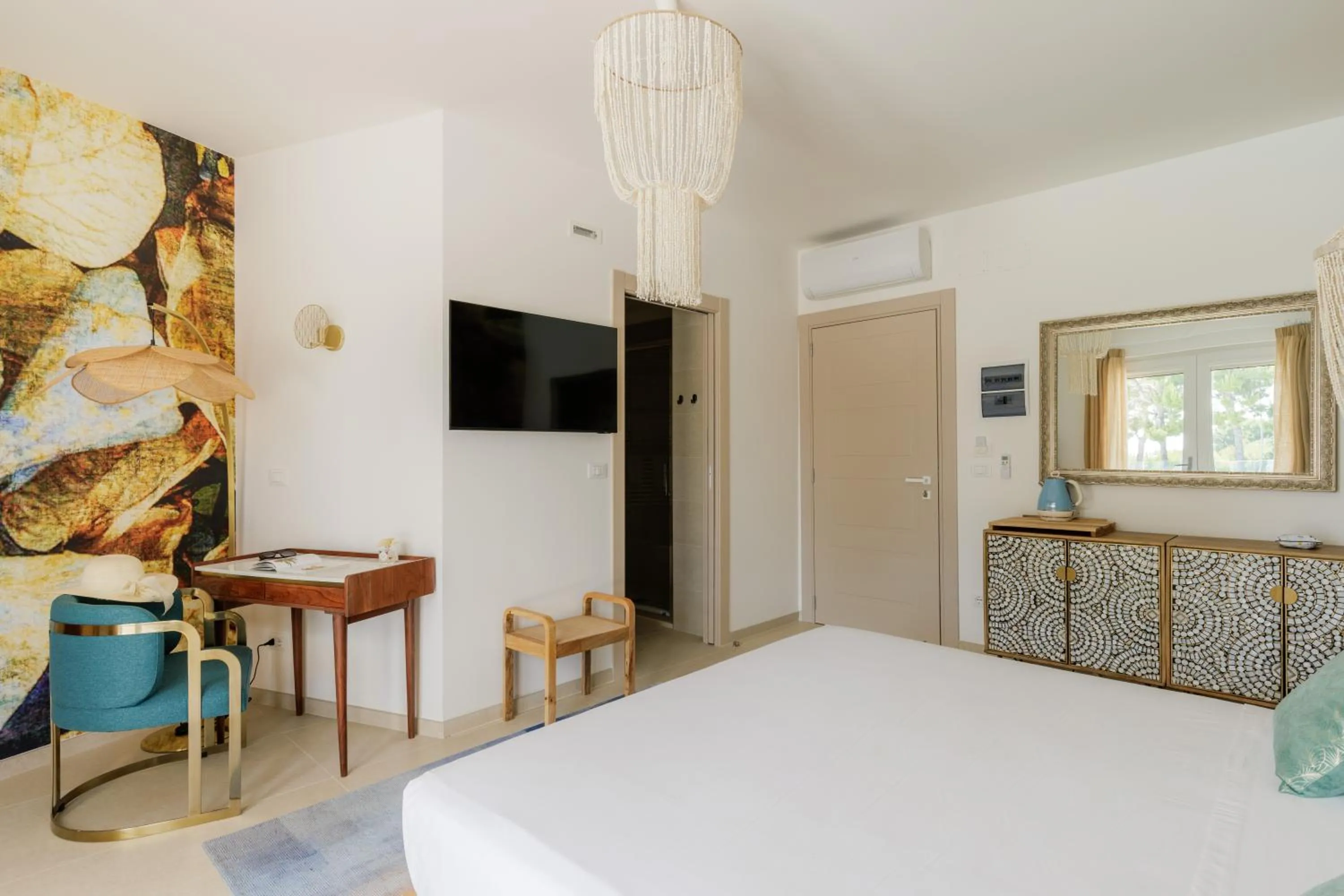 Bed in Nu Aria Taunus Relais