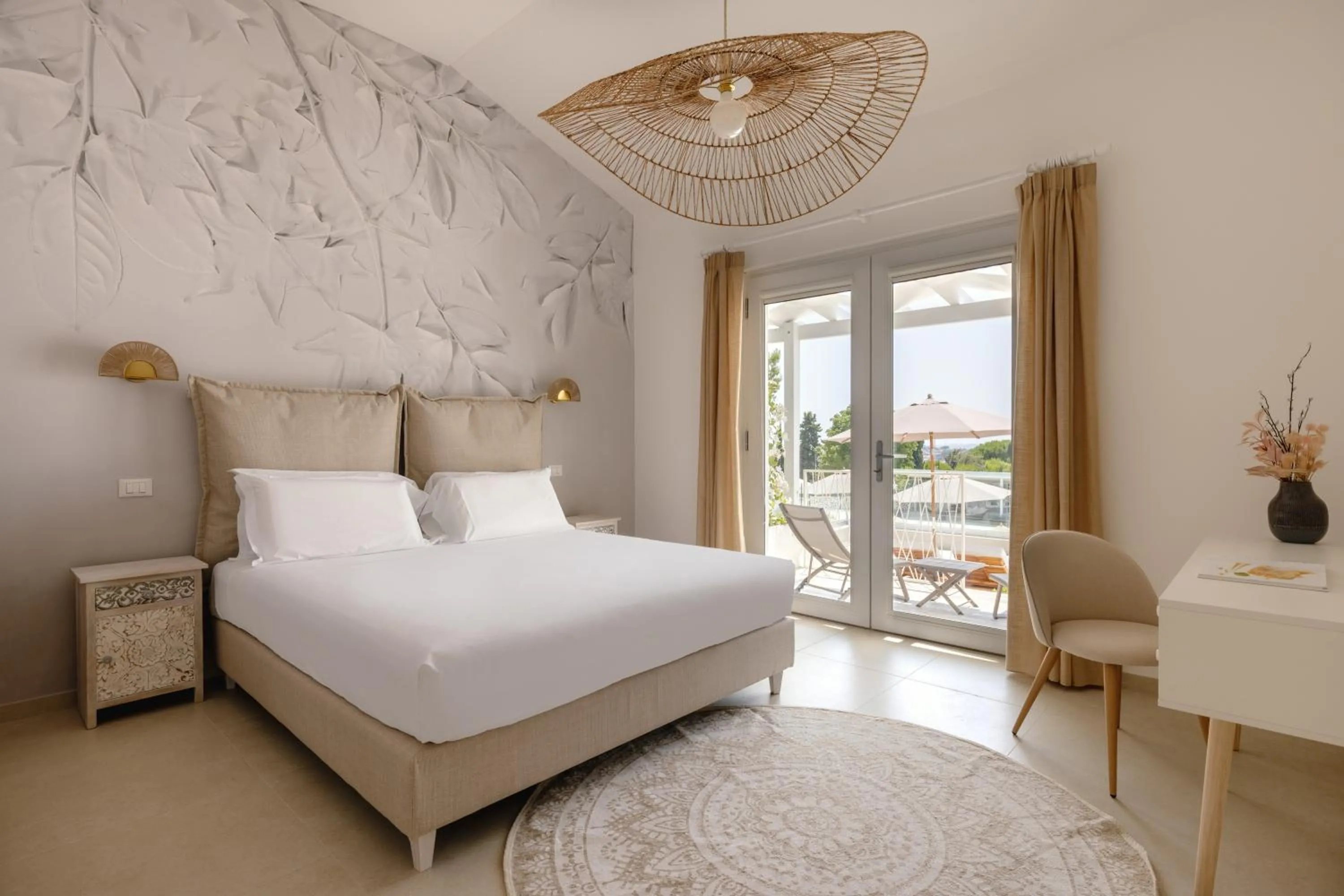 Bed in Nu Aria Taunus Relais