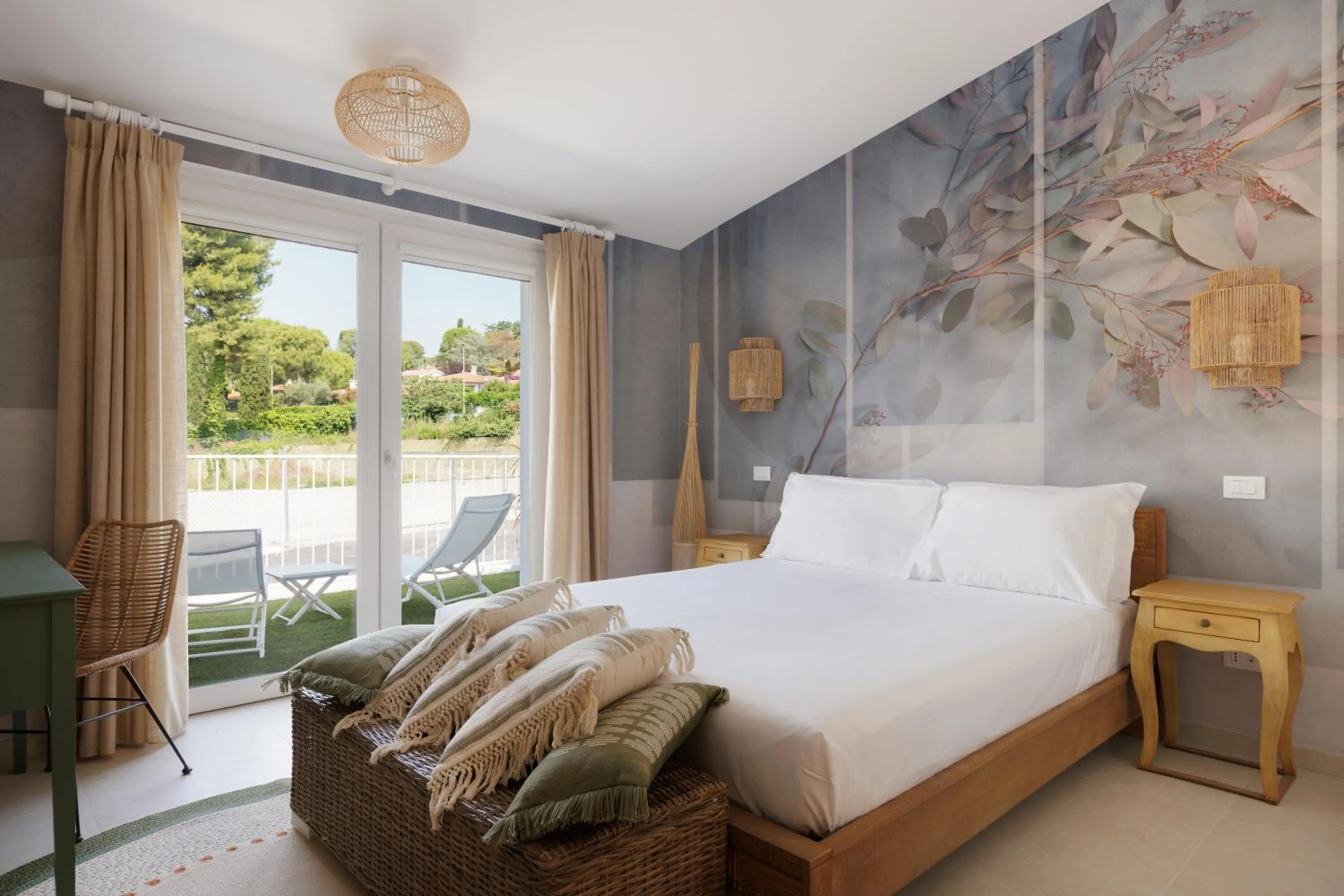 Bed in Nu Aria Taunus Relais