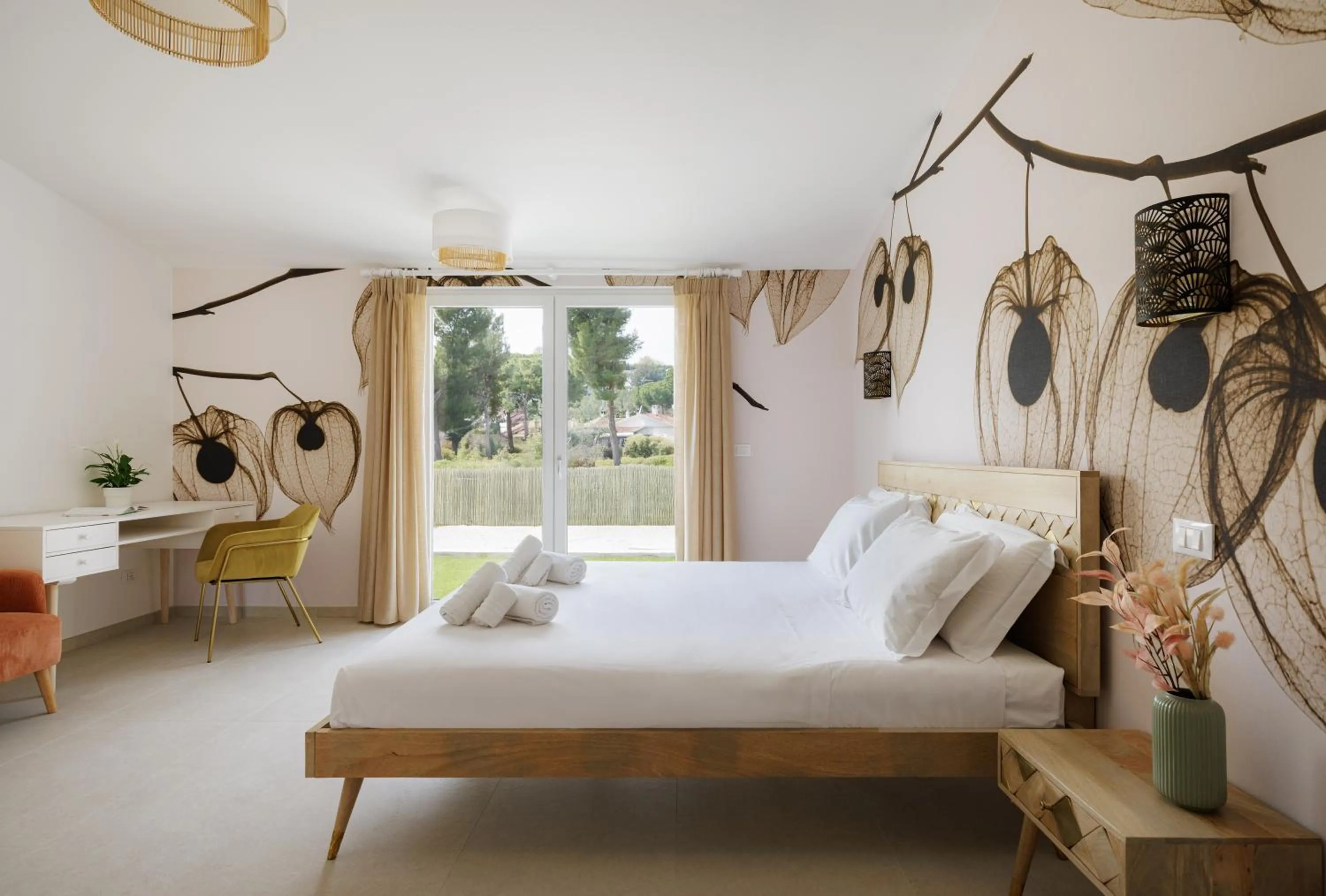 Bed in Nu Aria Taunus Relais