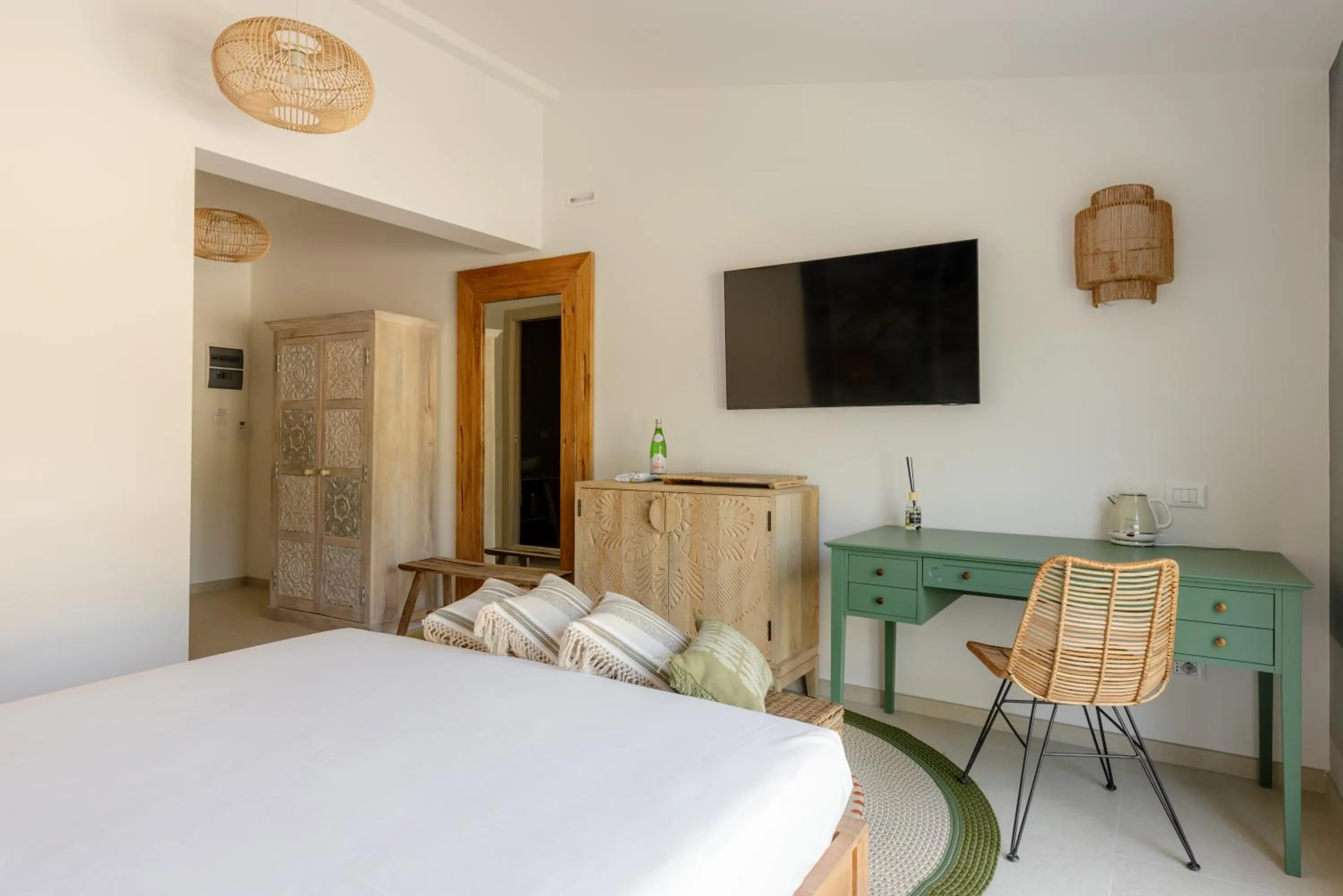 Bed in Nu Aria Taunus Relais
