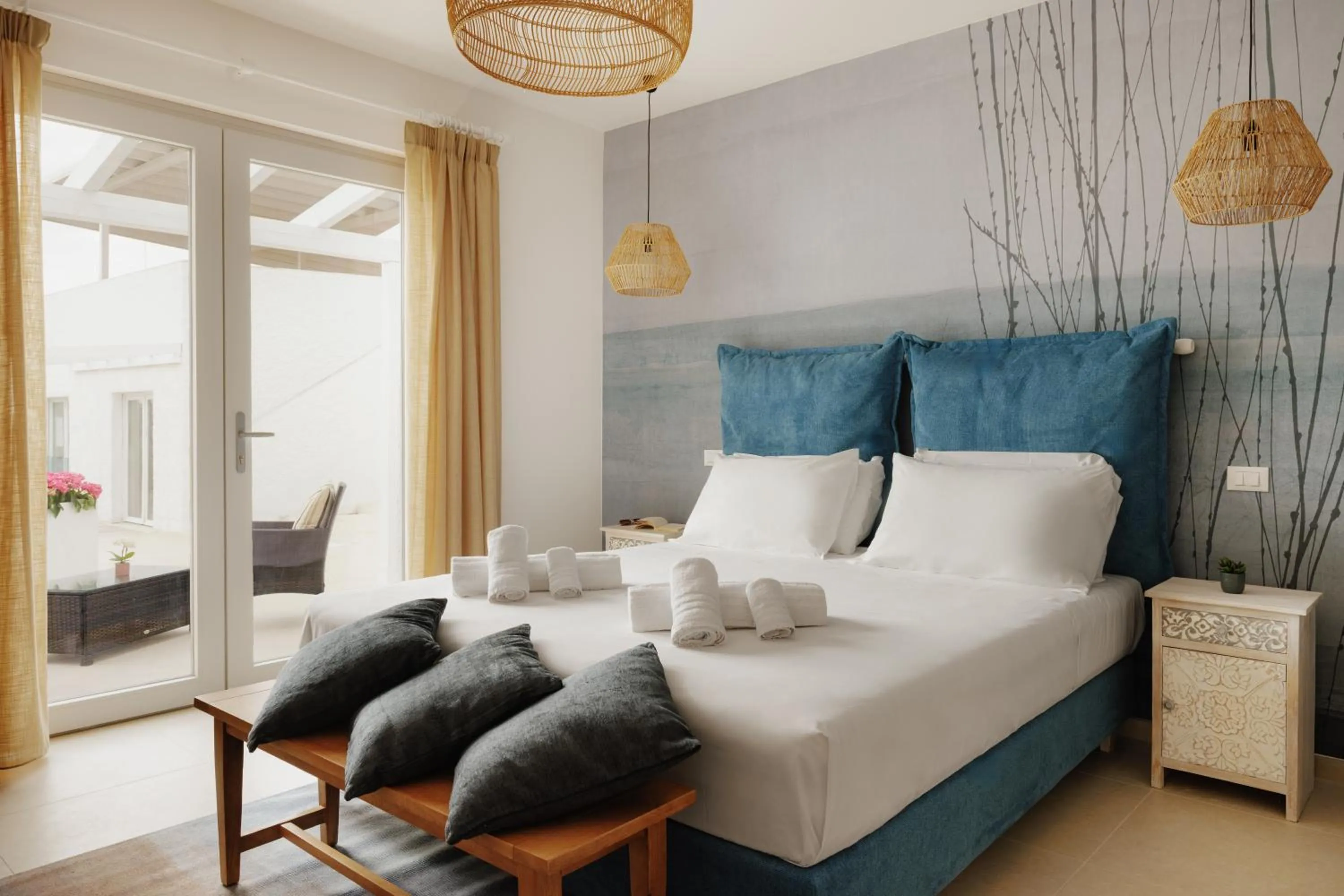 Bed in Nu Aria Taunus Relais