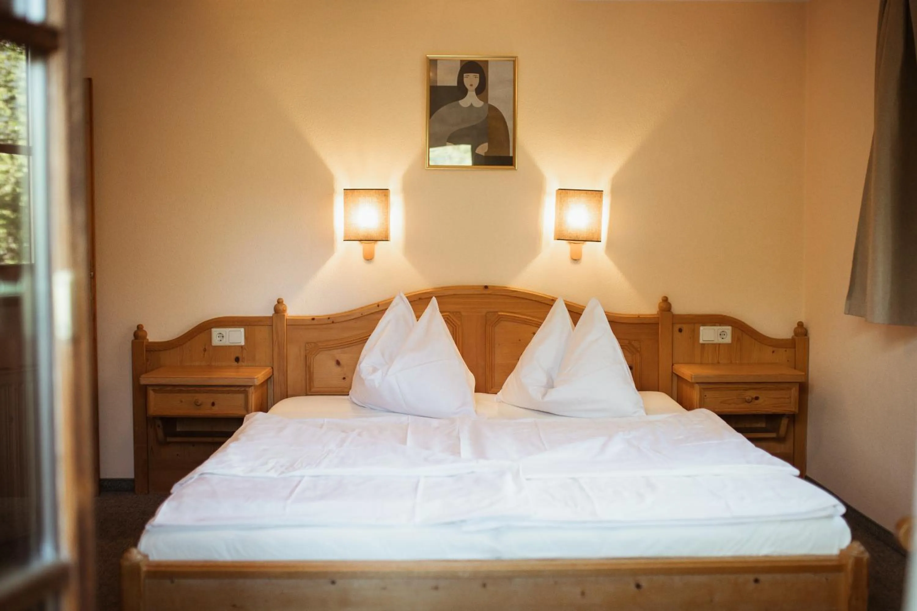 Bed in Primushäusl Gästehaus
