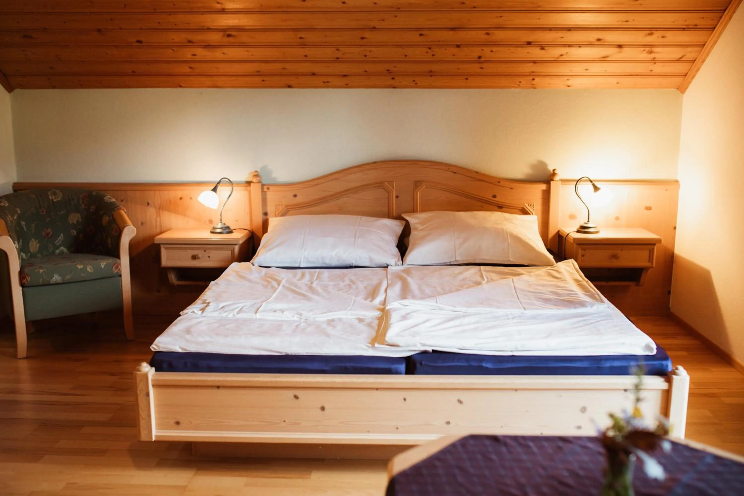 Bed in Primushäusl Gästehaus
