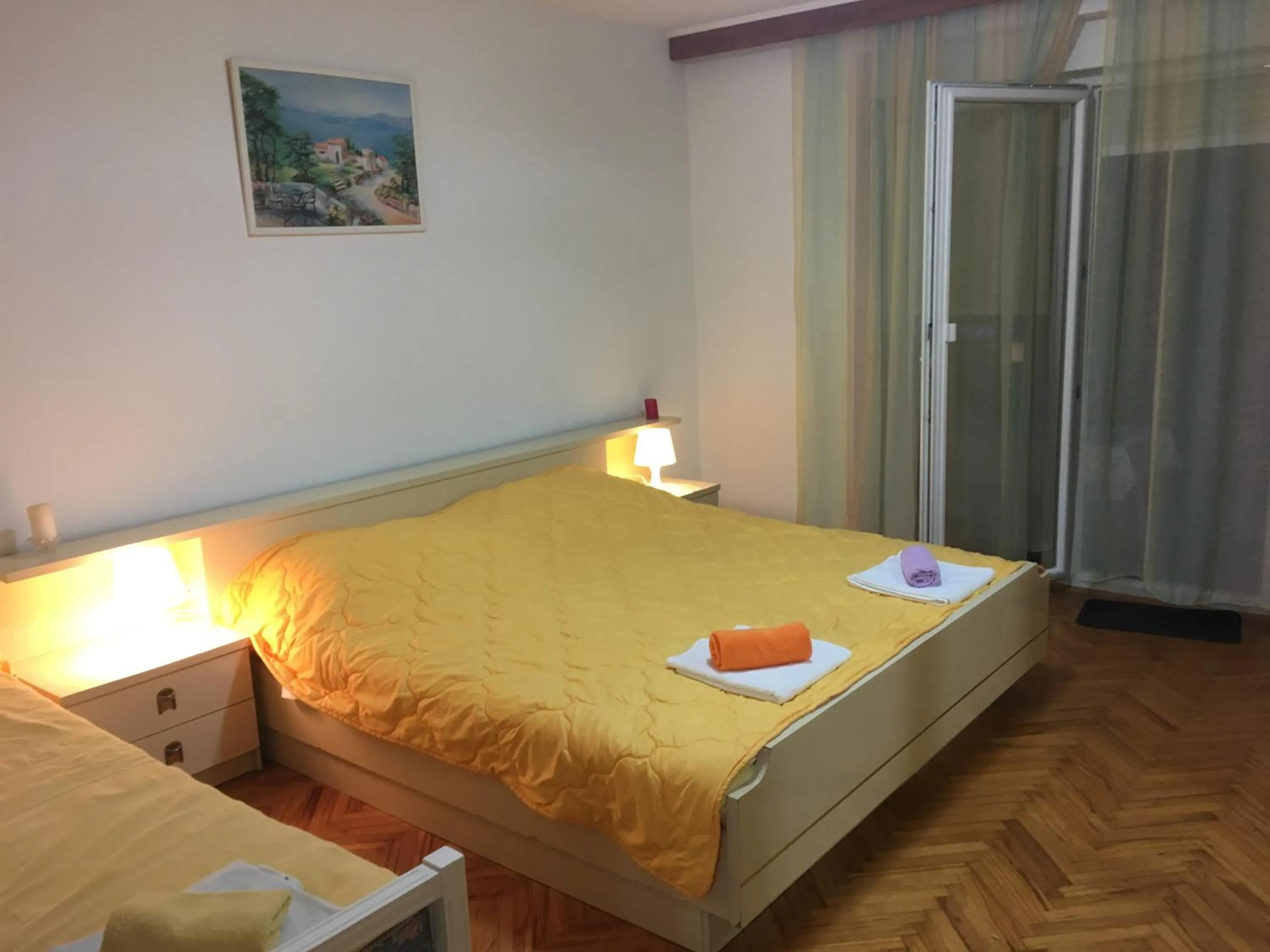 Bed in Apartments Paco & Bony