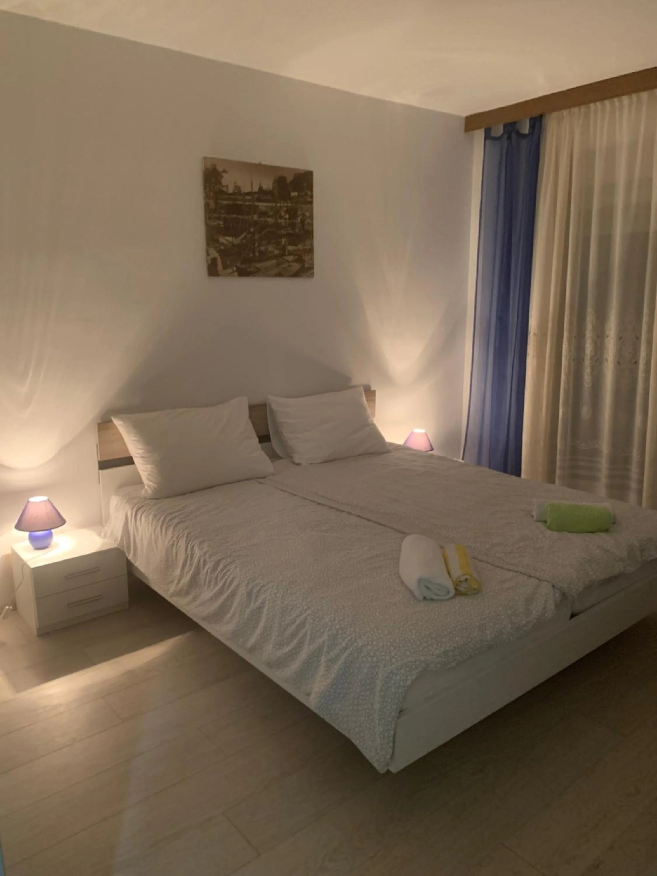 Bed in Apartments Paco & Bony