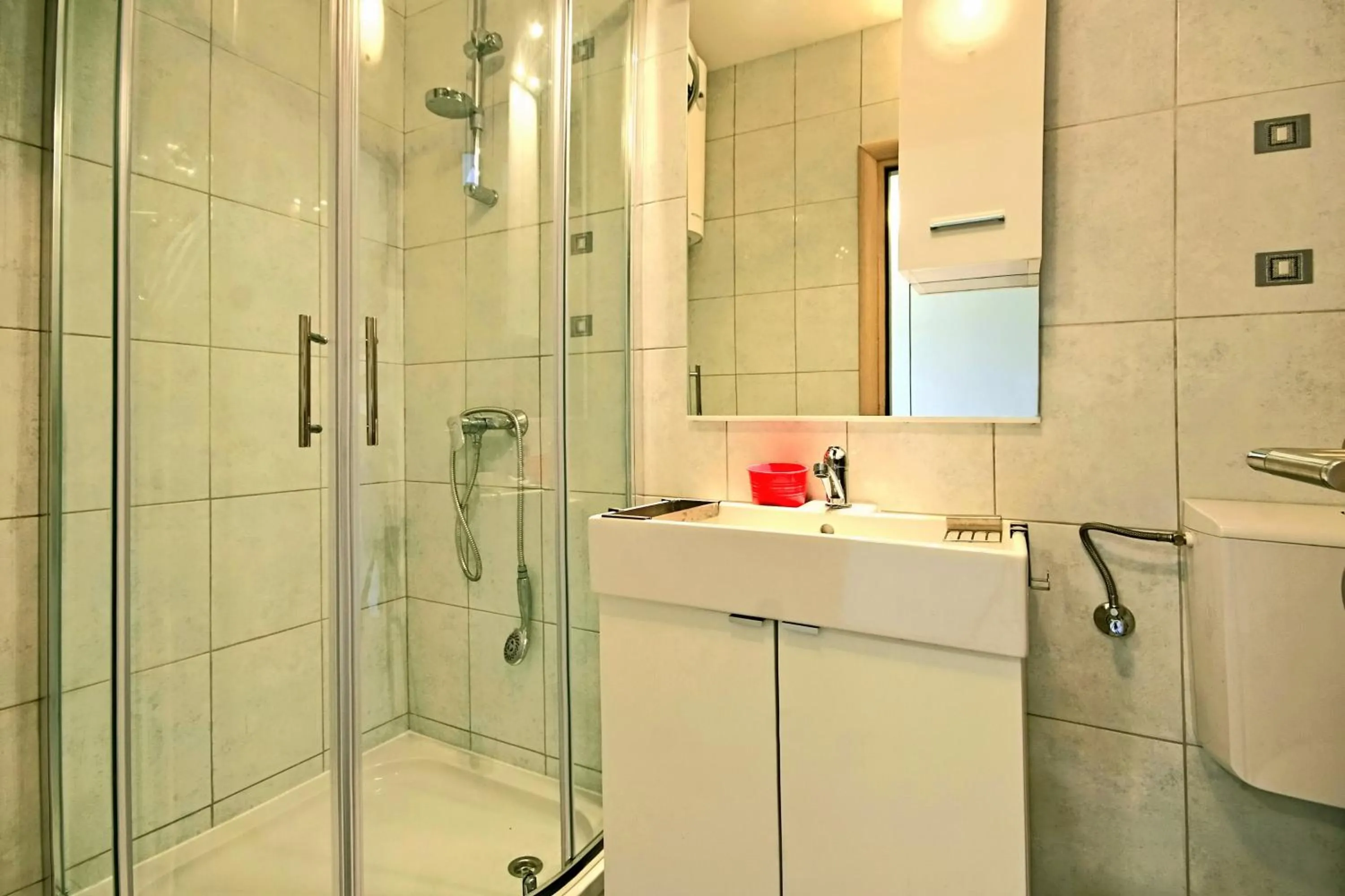 Bathroom in Apartments Finida Umag