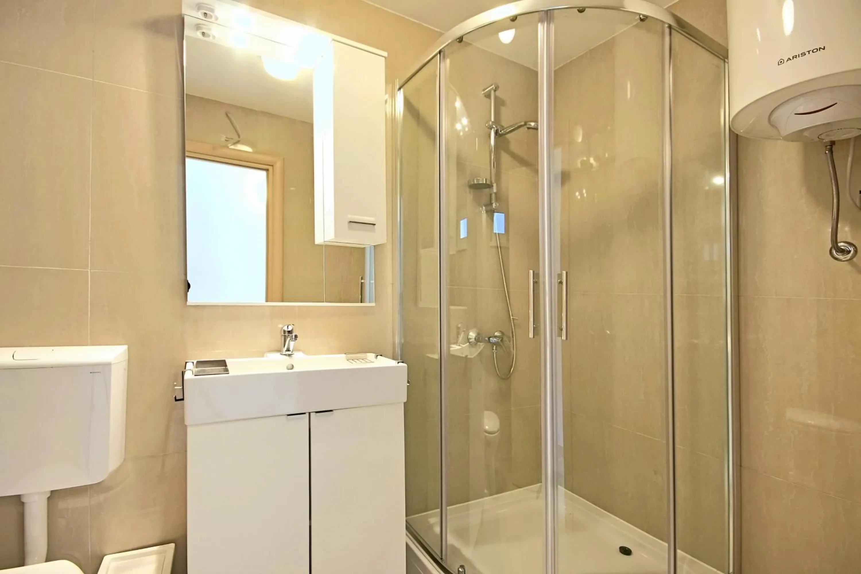 Bathroom in Apartments Finida Umag