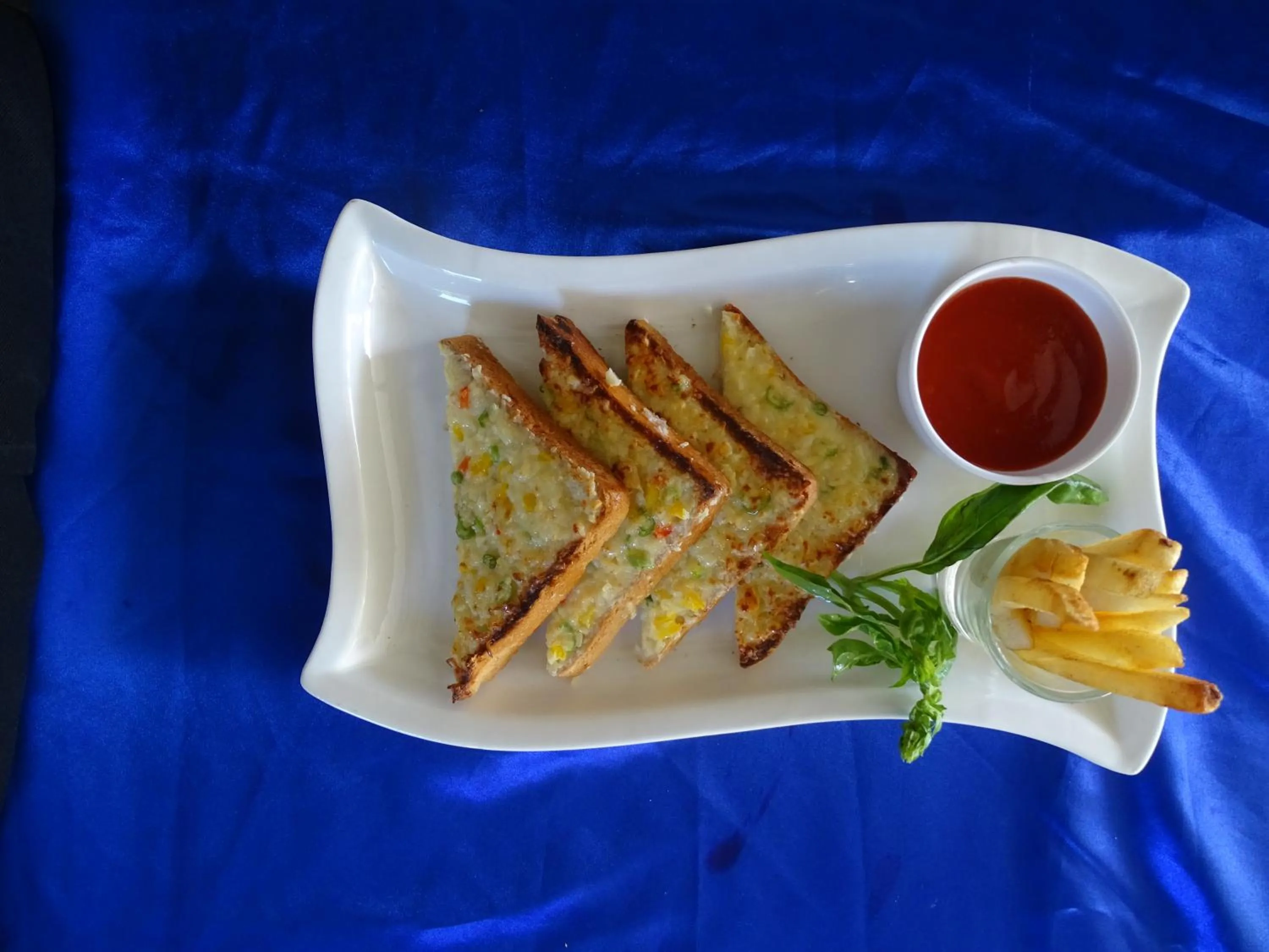 Food close-up in Heritage Resort Hampi