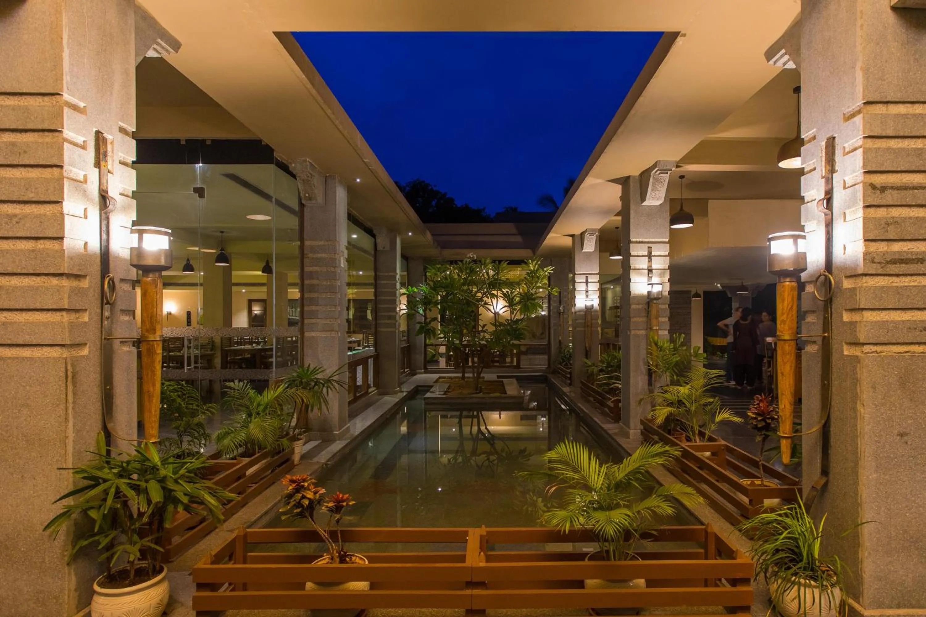 Area and facilities in Heritage Resort Hampi