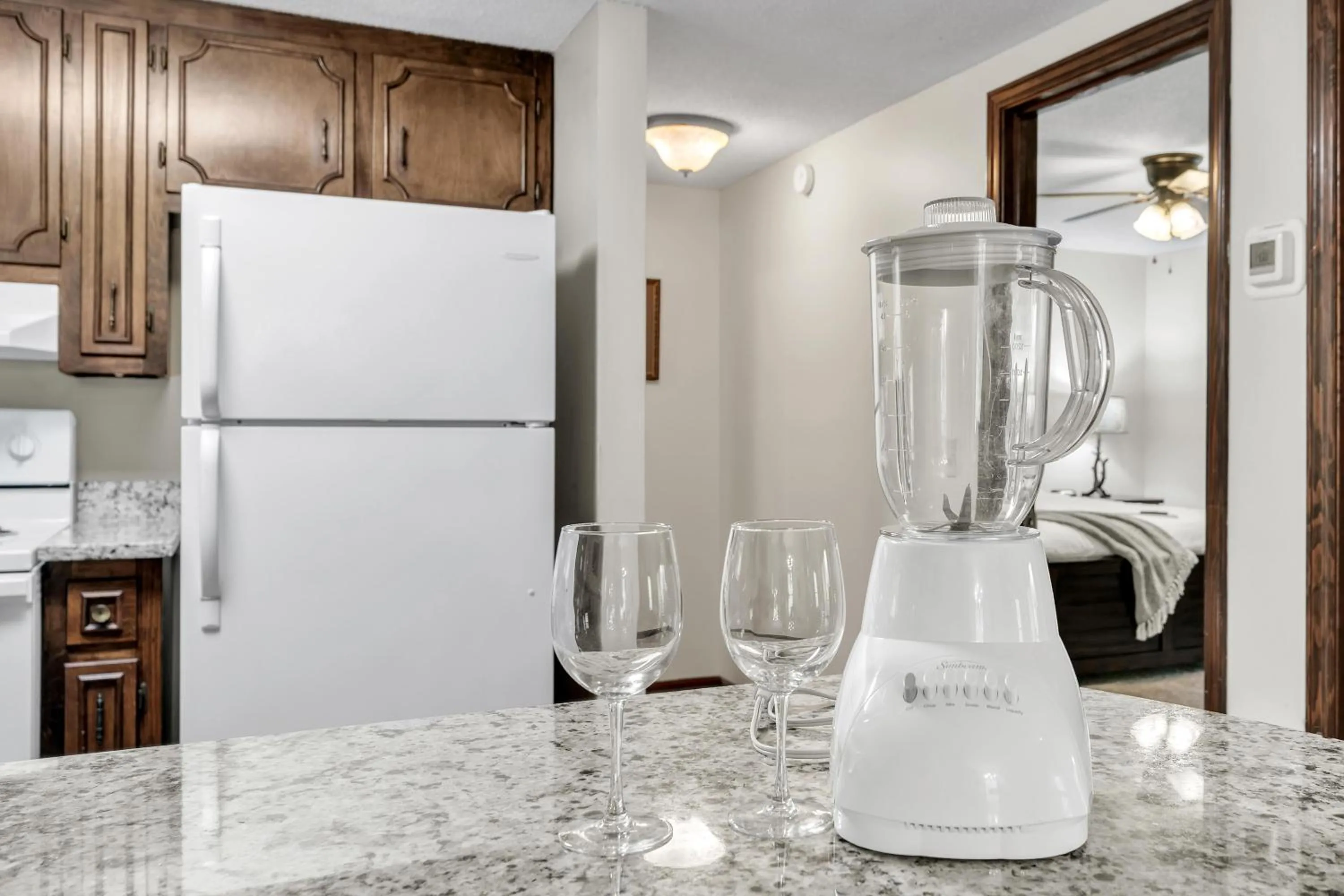 Kitchen or kitchenette in Coosawattee River Resort