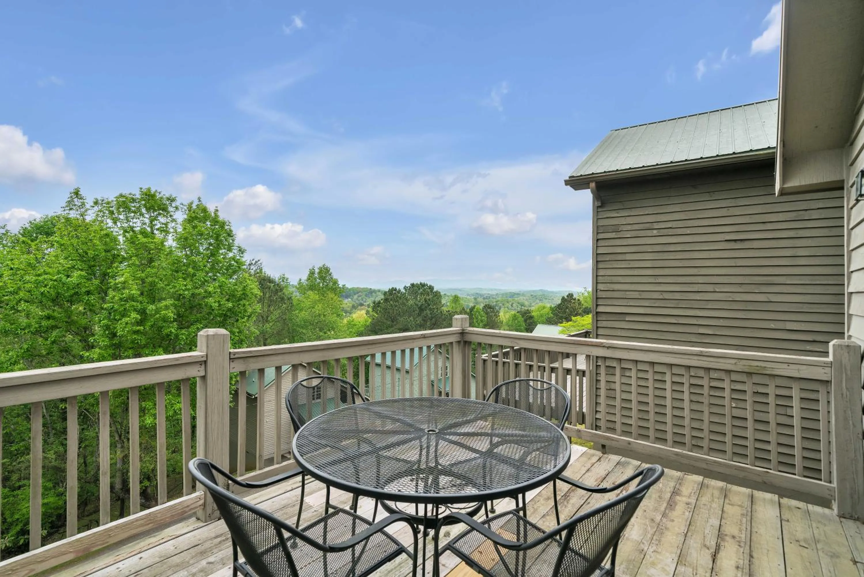 Balcony/Terrace in Coosawattee River Resort