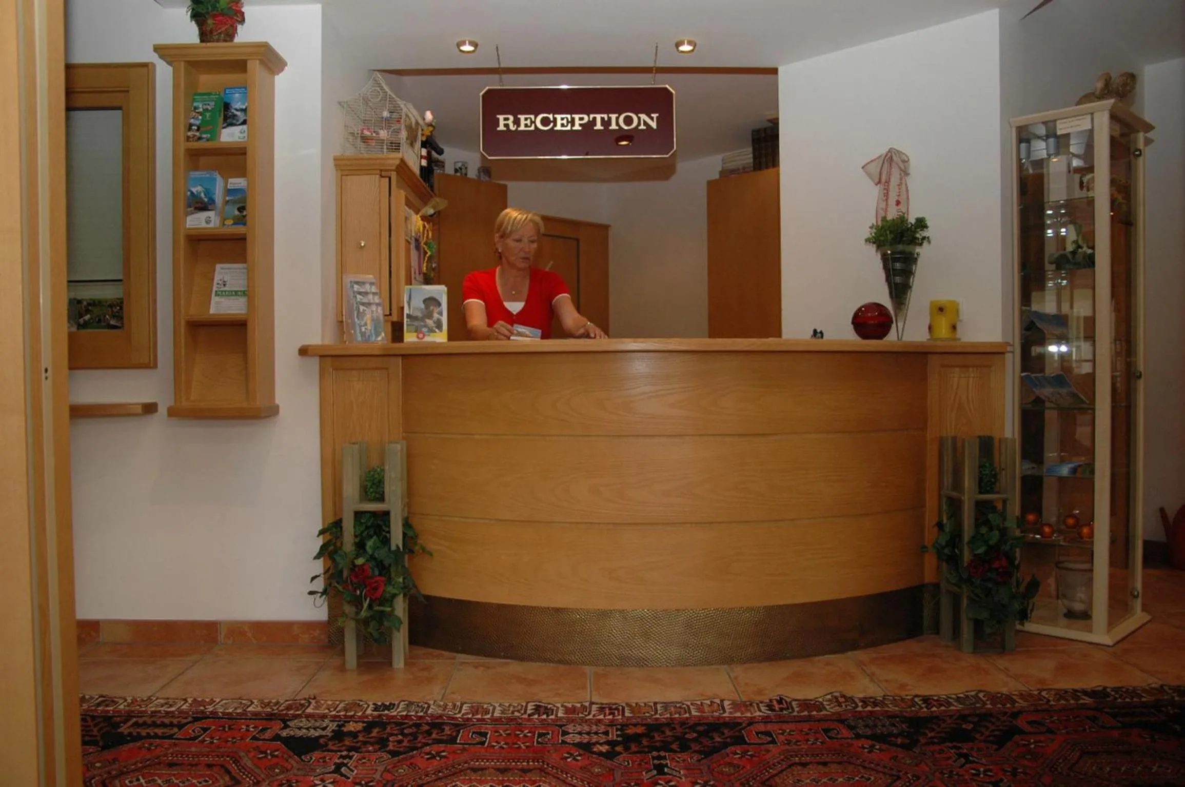 Lobby or reception in Hotel Hörlgut