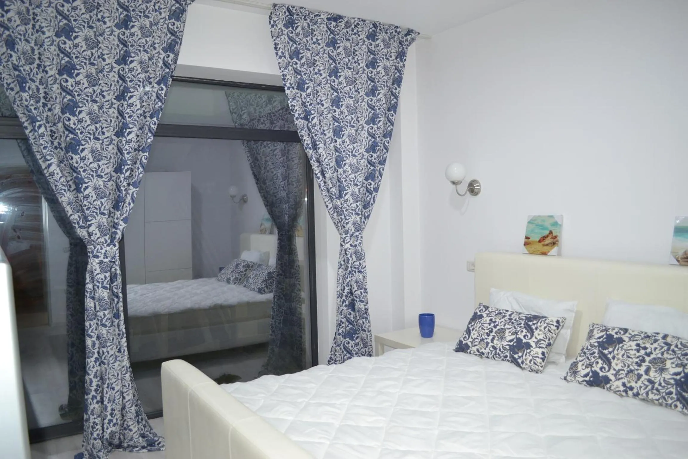 Bed in City Park Residence