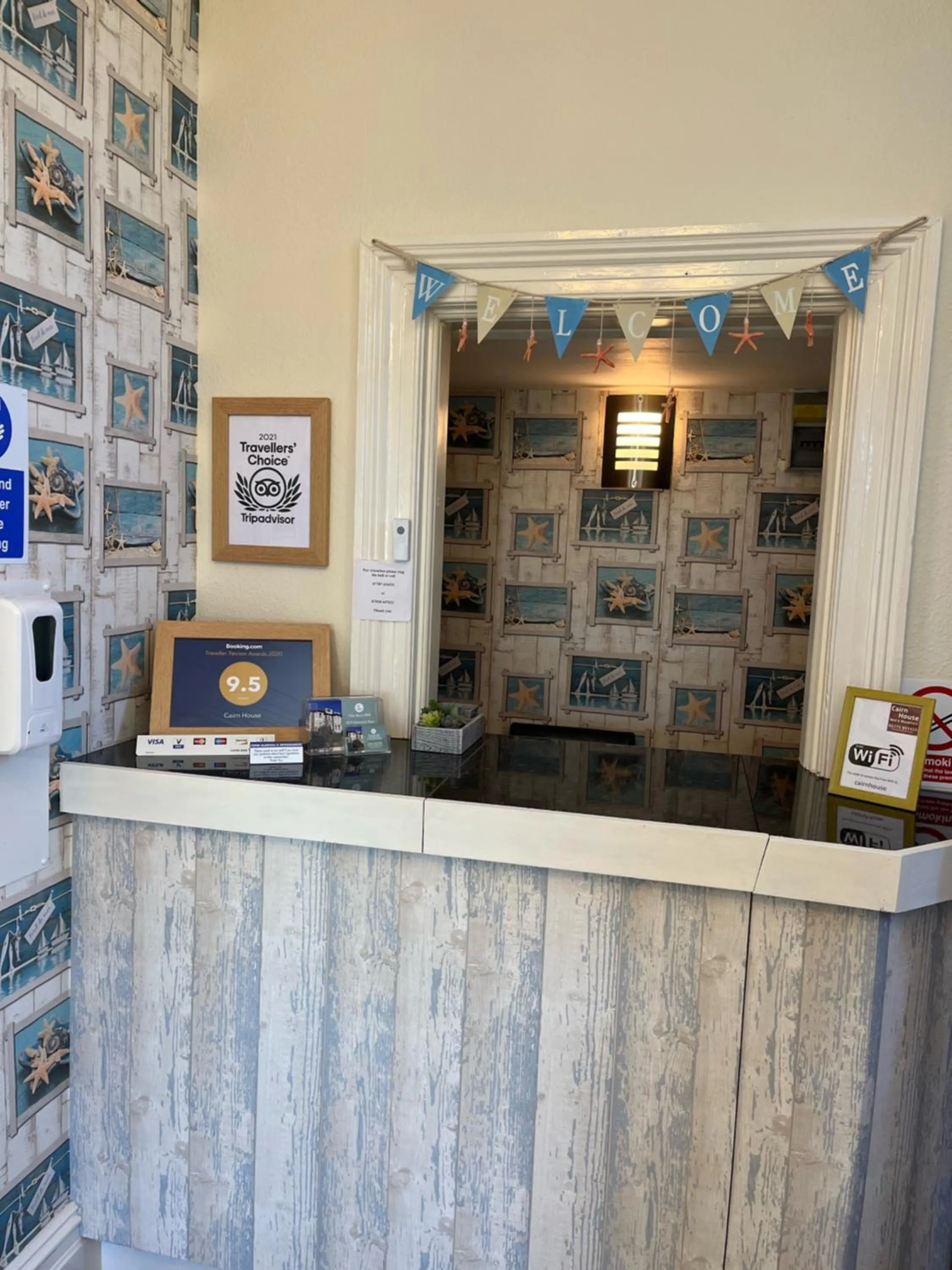 Lobby or reception in Cairn House