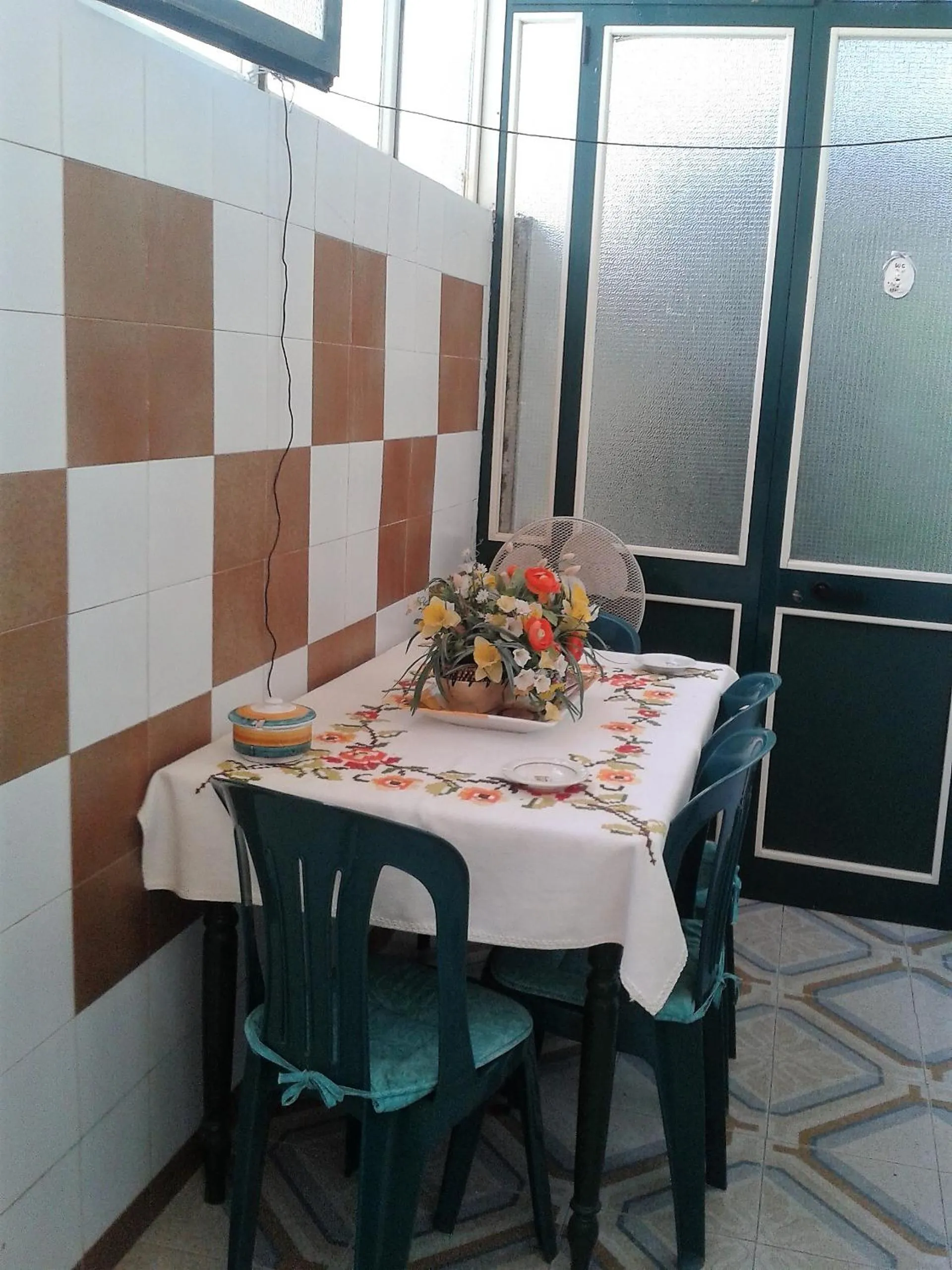 Dining area in B&B Albatros