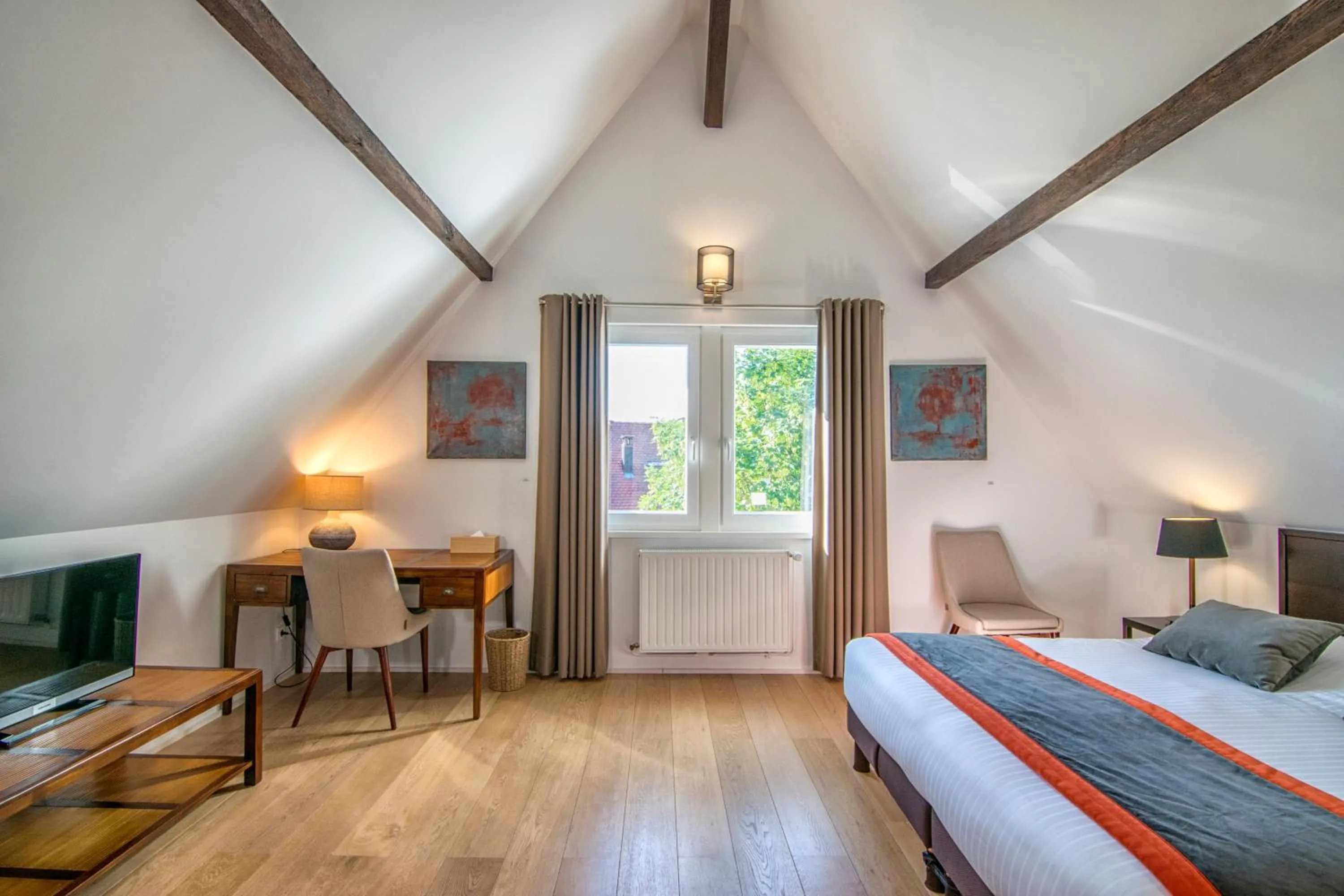 TV and multimedia, Bed in La Villa Du Coteau