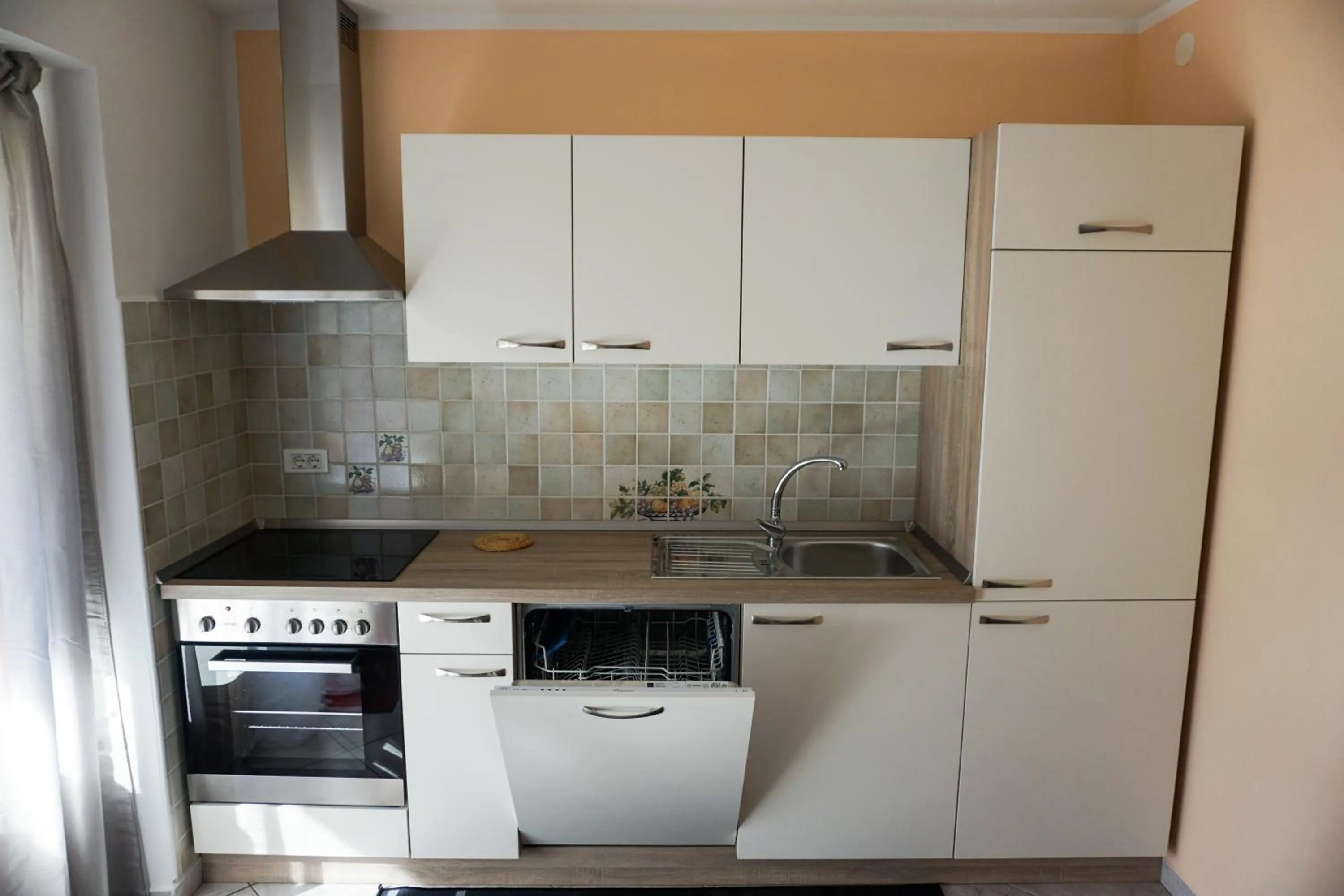Kitchen or kitchenette in Apartments Kravanja