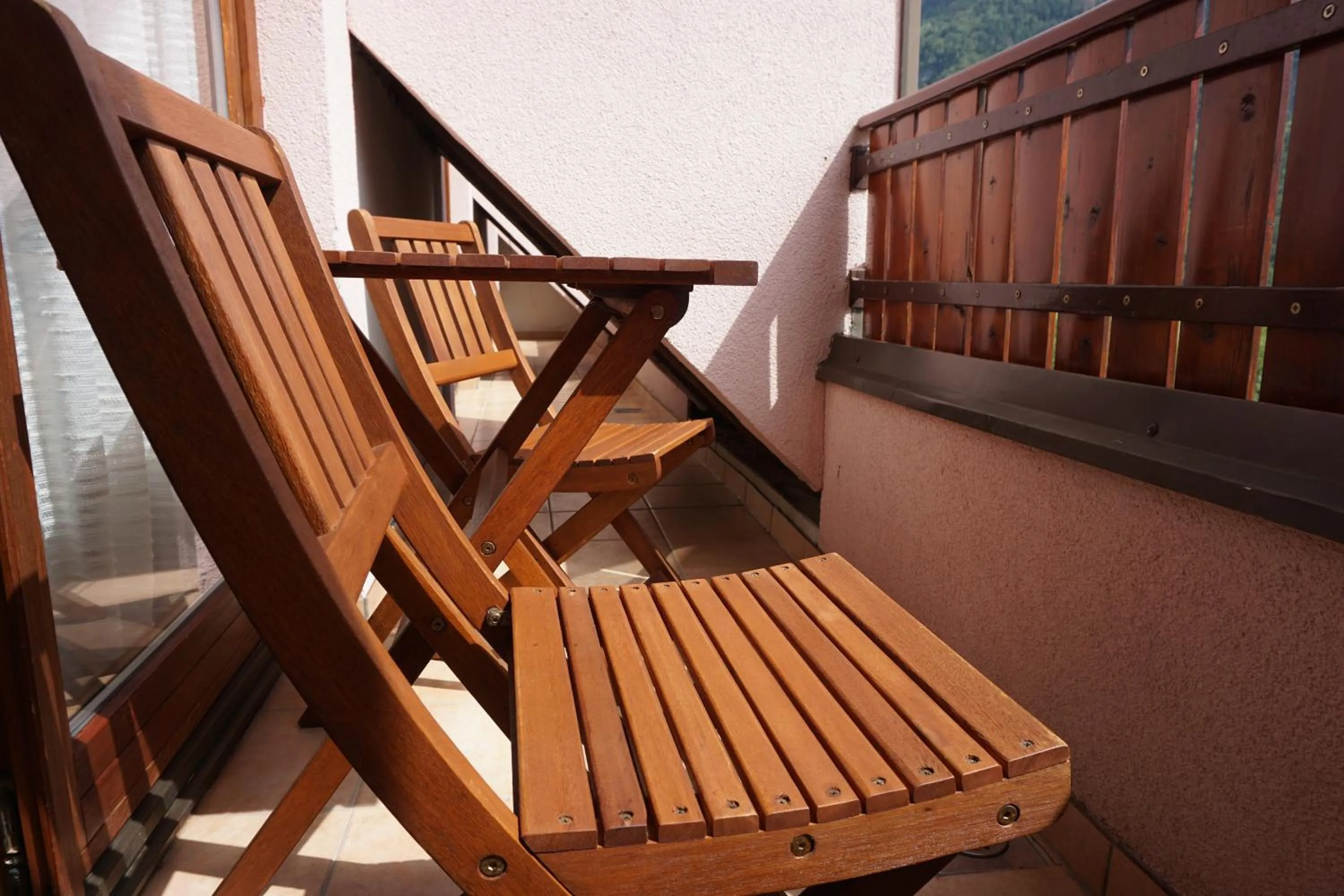 Patio in Apartments Kravanja