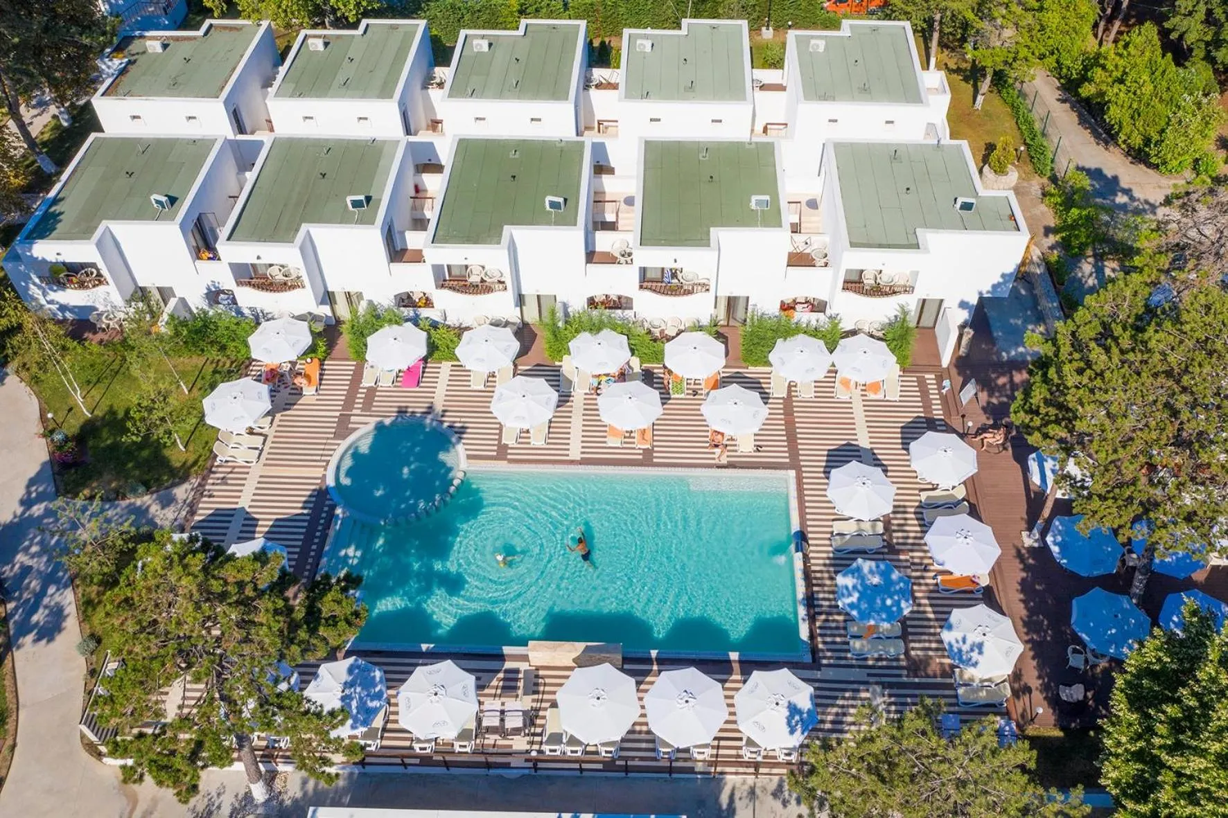 Bird's eye view in Mera Resort