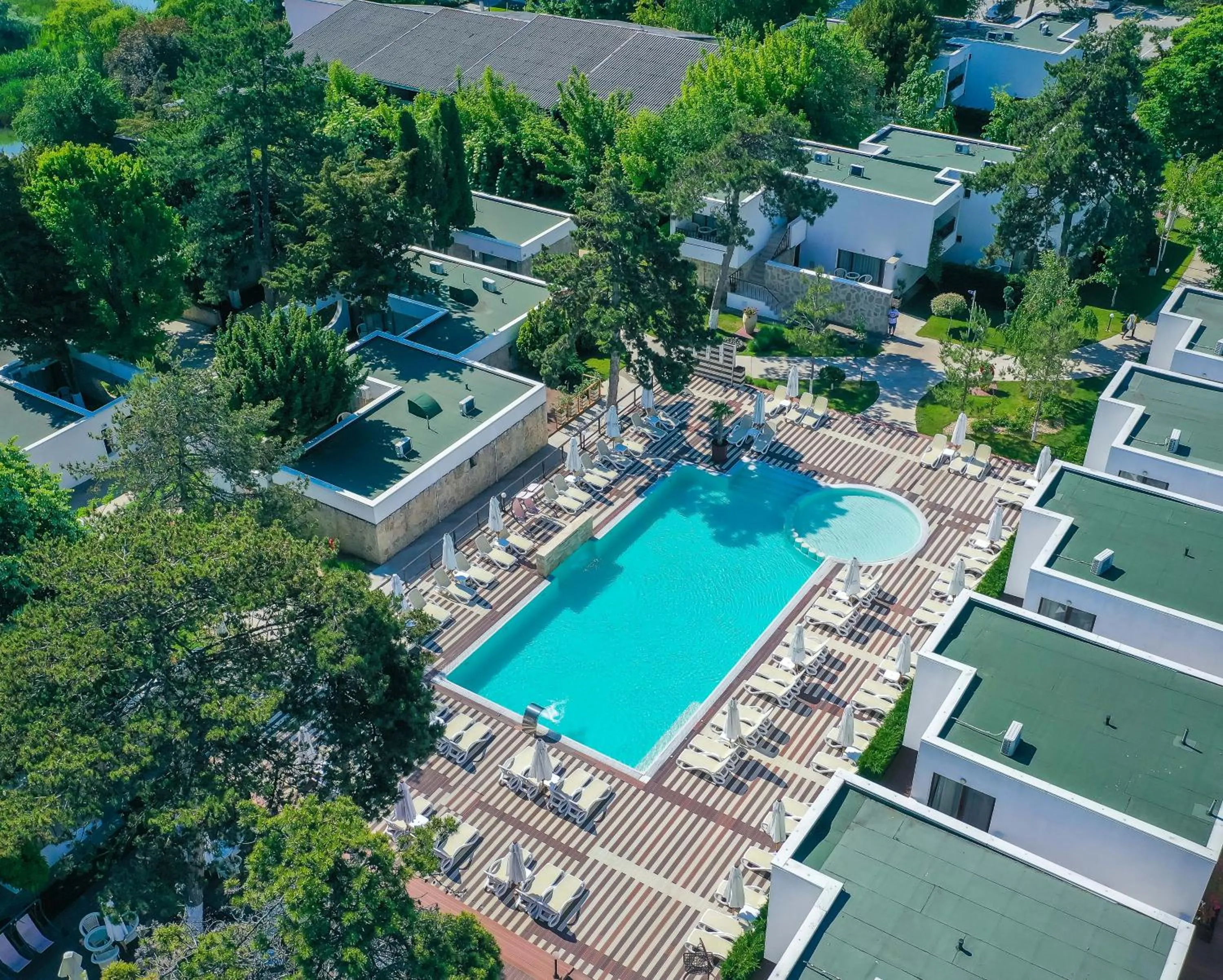 Bird's eye view in Mera Resort