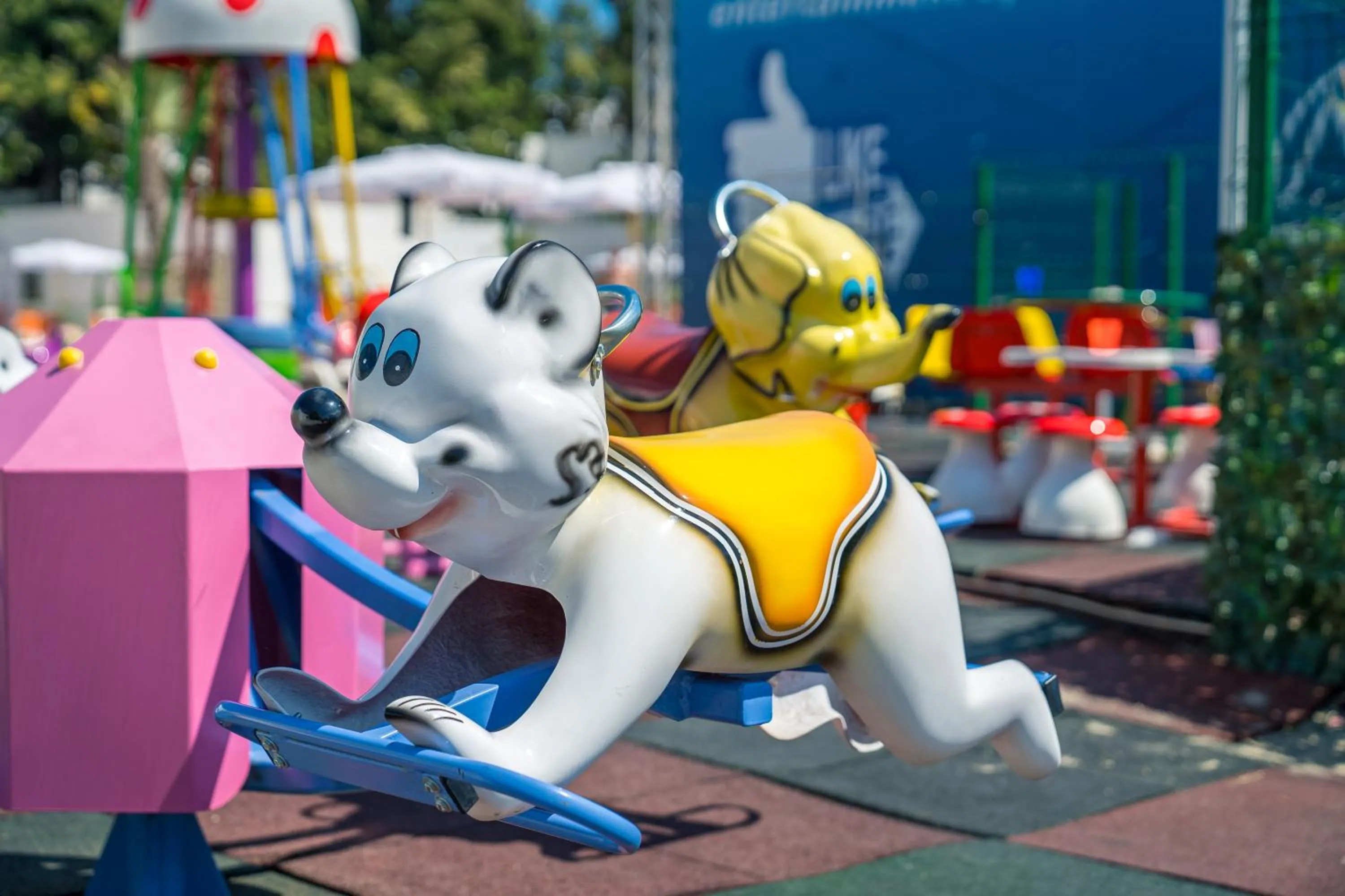 Children play ground in Mera Resort