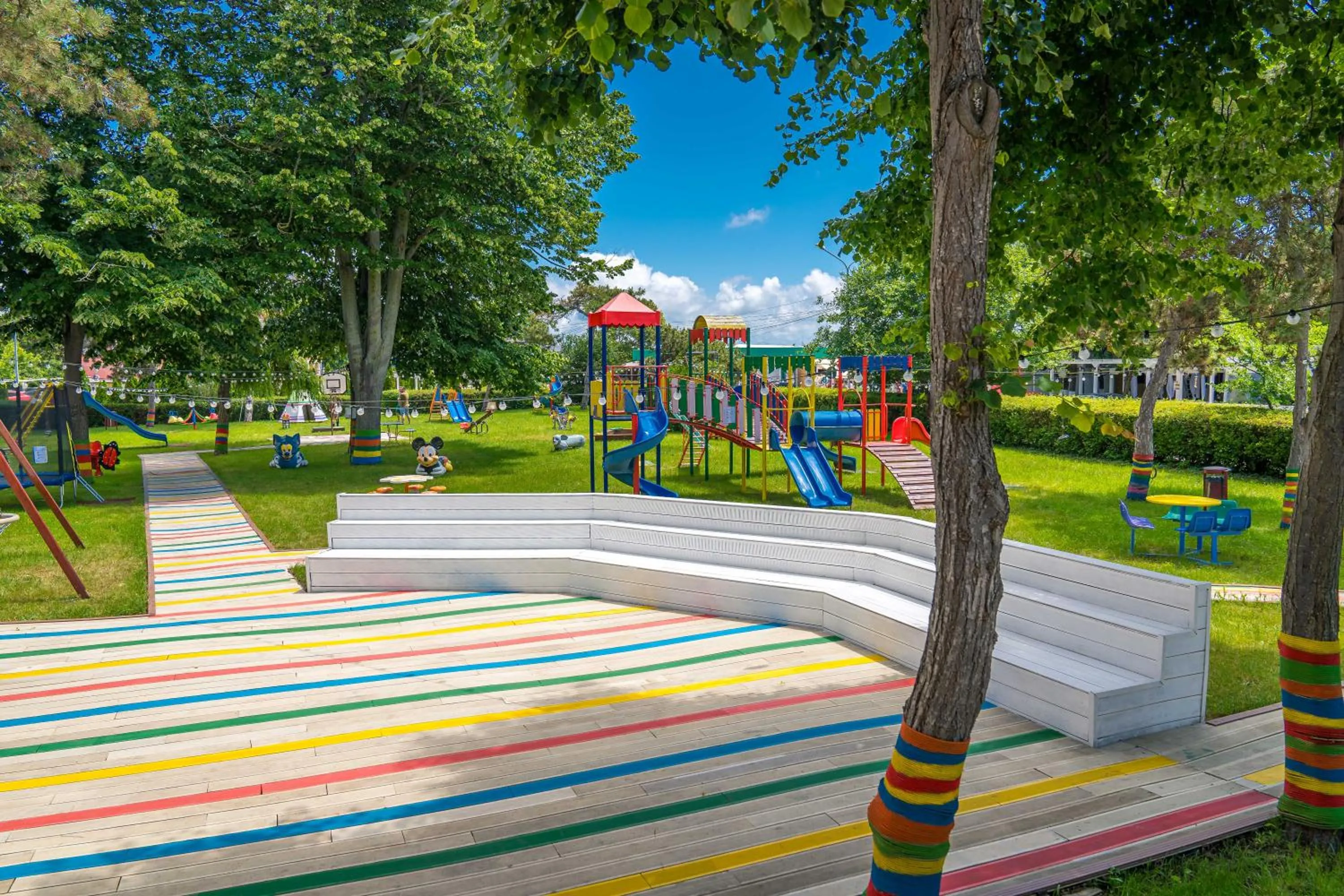 Children play ground in Mera Resort