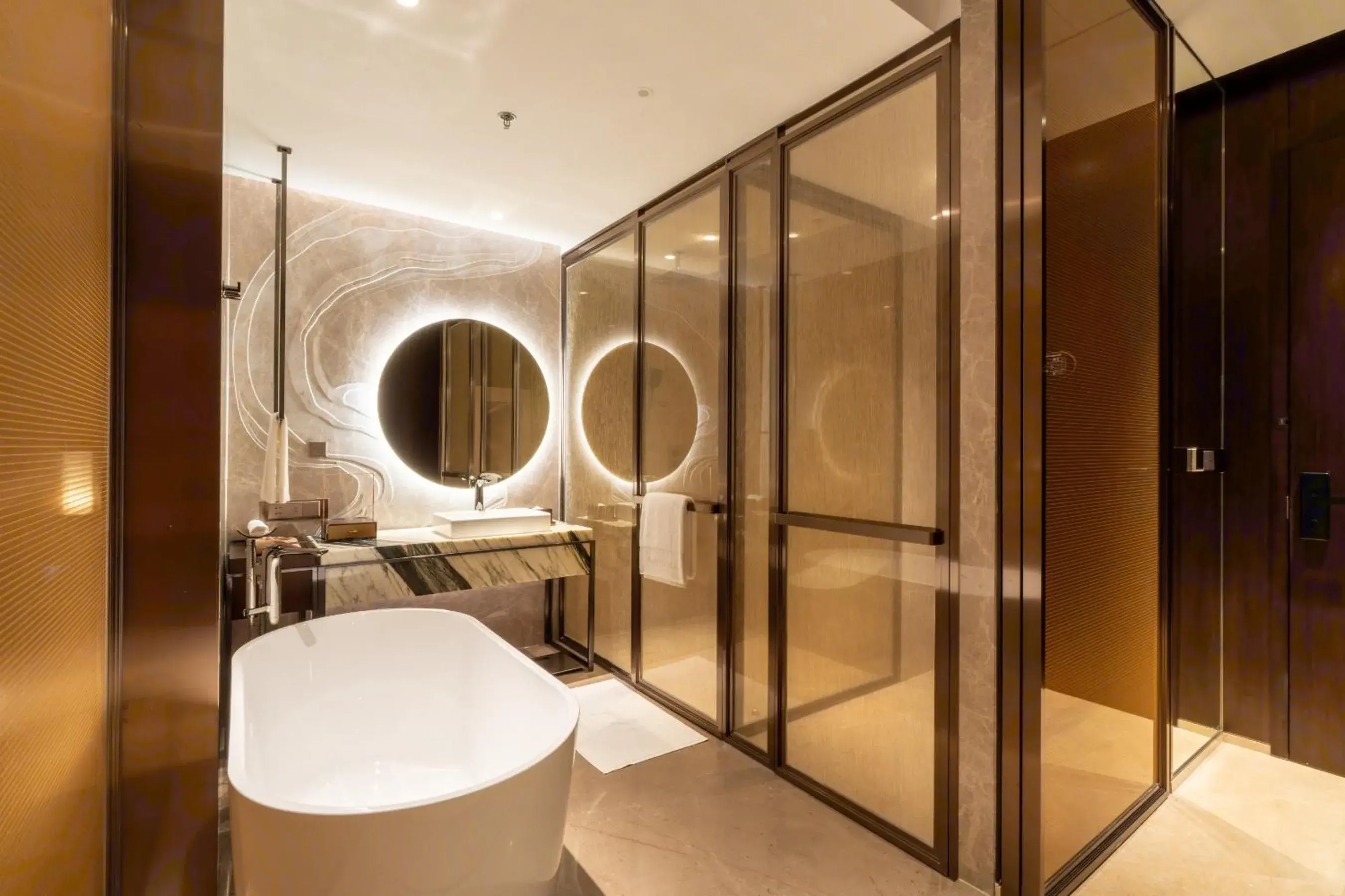 Bathroom in Arjuna Solitaire Hotel Bathroom in Arjuna Solitaire Hotel