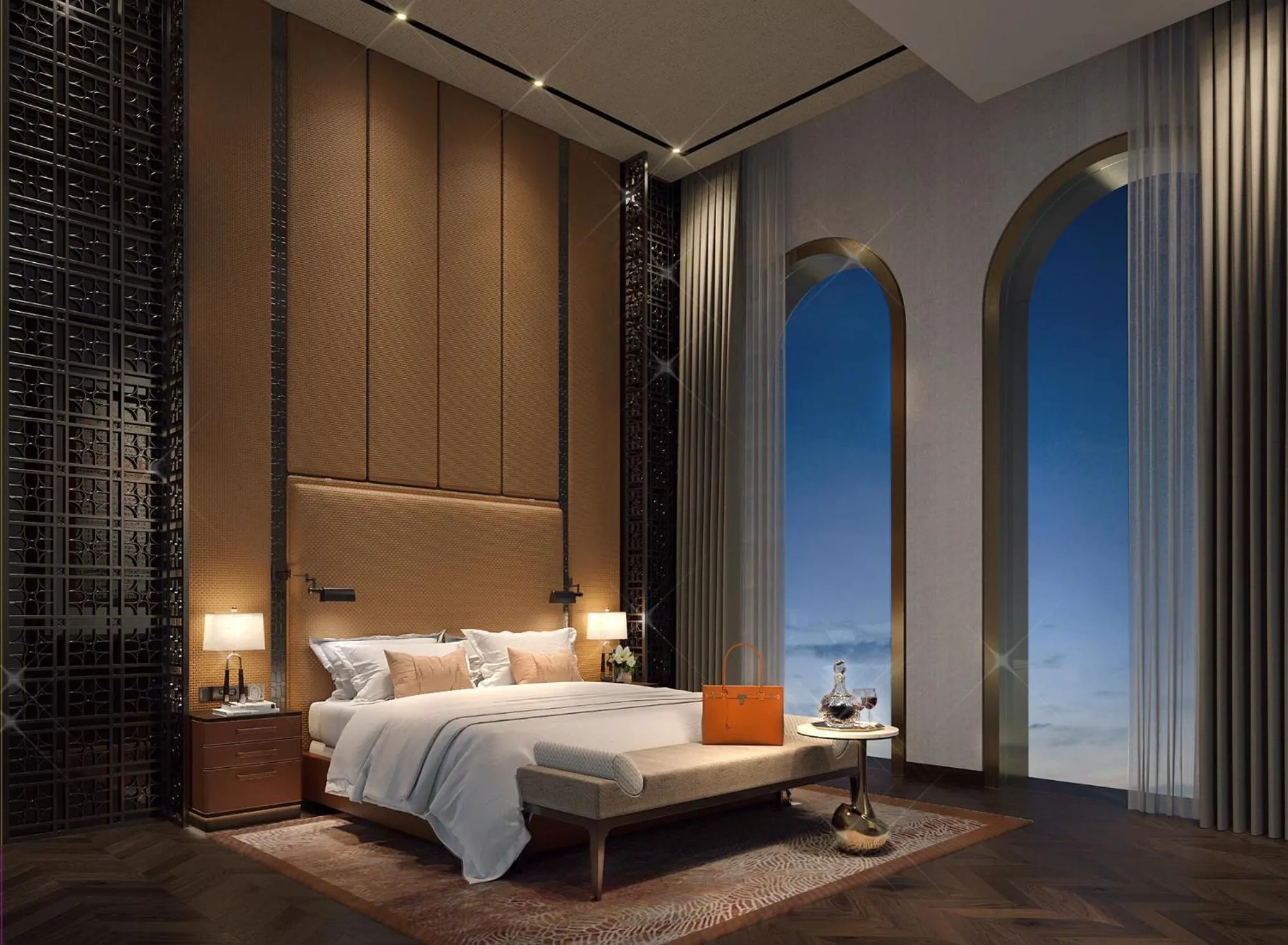 Photo of the whole room, Bed in Arjuna Solitaire Hotel