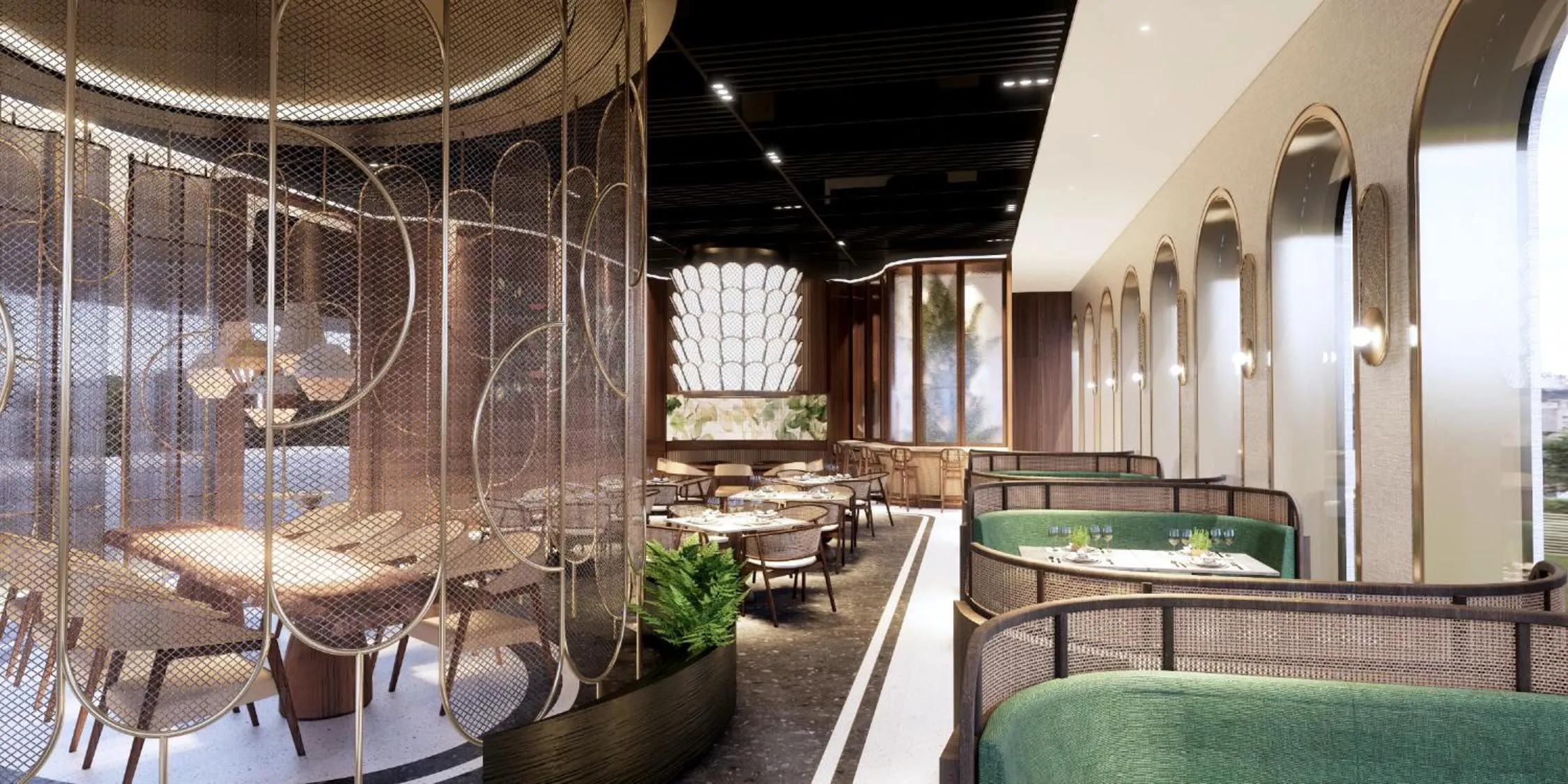 Restaurant/places to eat in Arjuna Solitaire Hotel