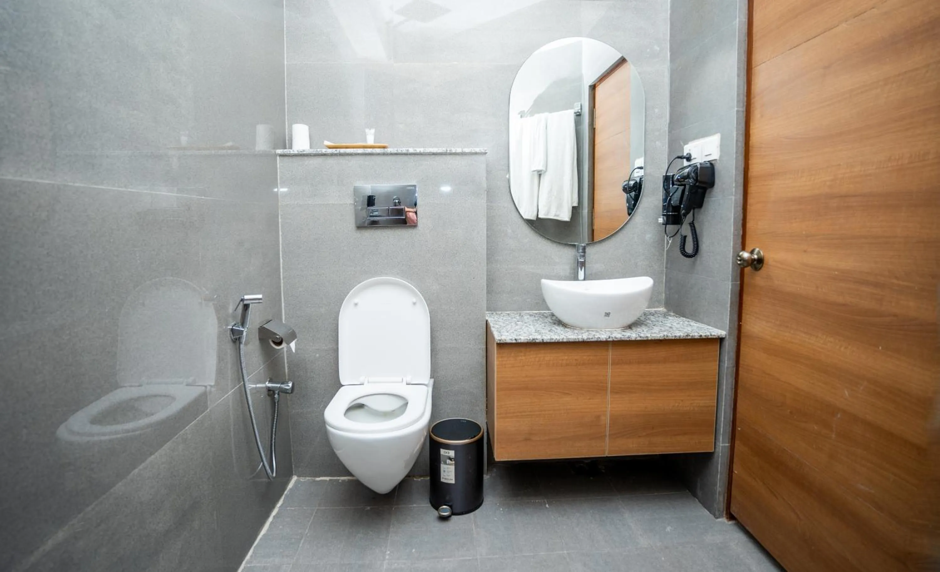 Bathroom in Hotel Marcopolo