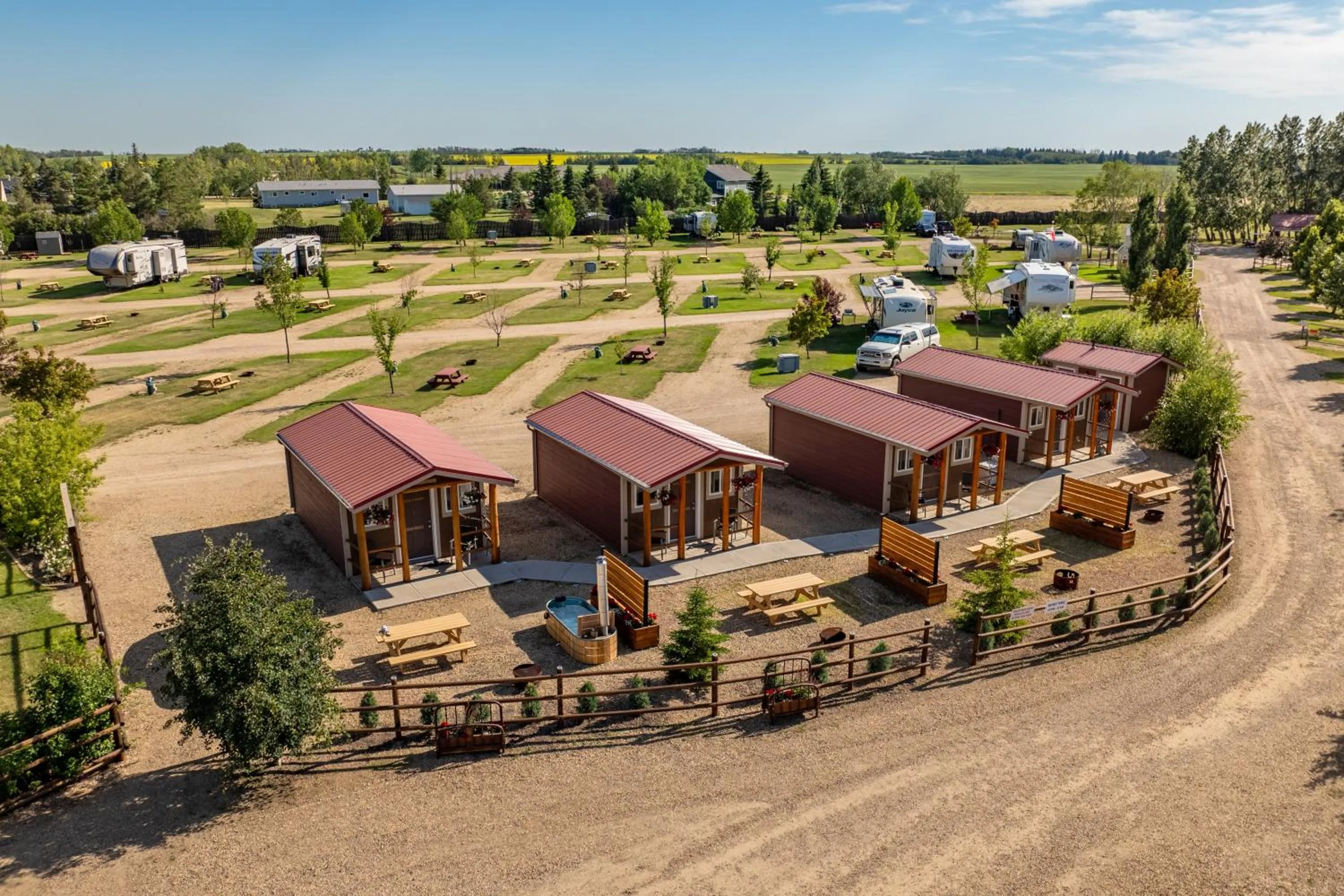 Prairie Junction Rustic Cabins Stettler