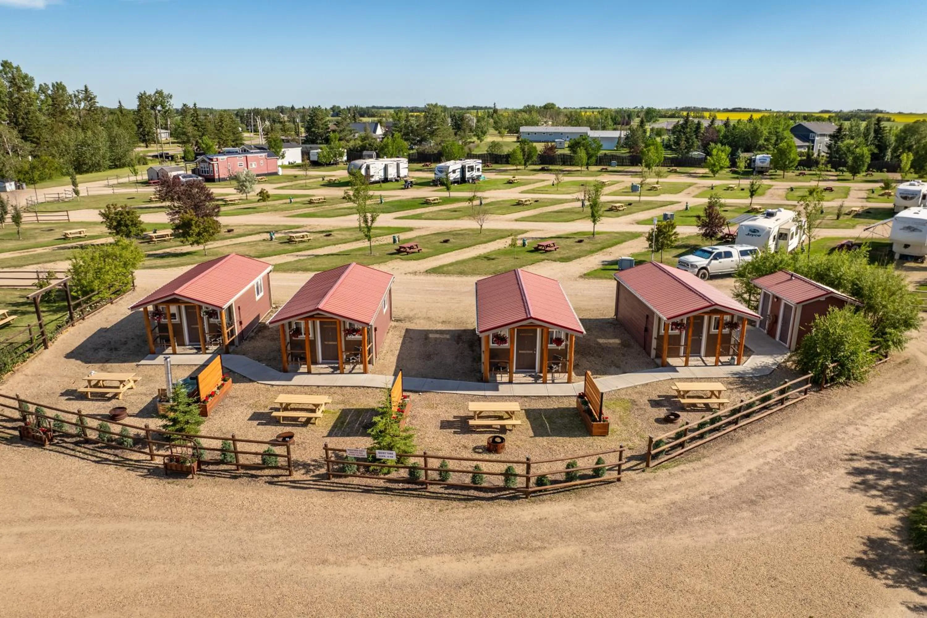Prairie Junction Rustic Cabins Stettler