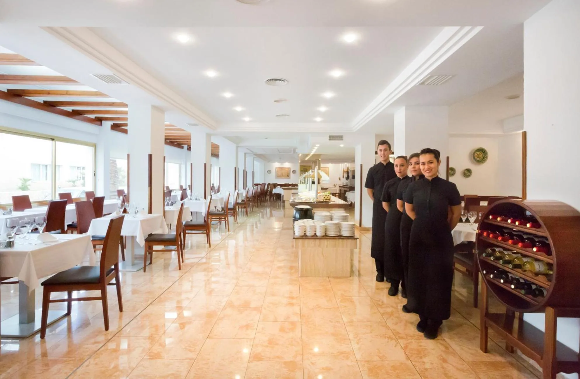 Staff in Hotel Biniamar