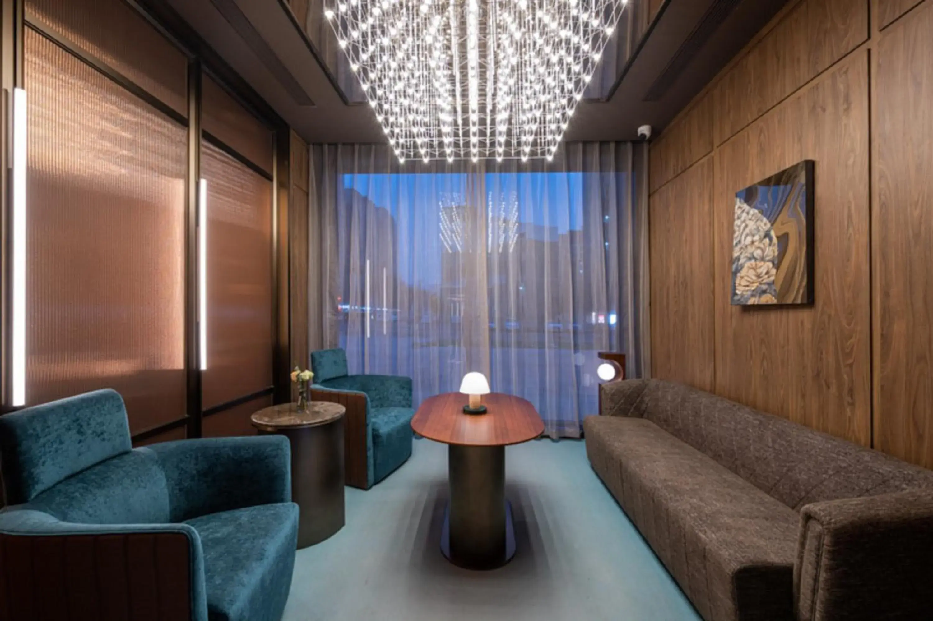 Living room in Crystal Orange Beijing Tiantan hospital and Head quarters Hotel Living room in Crystal Orange Beijing Tiantan hospital and Head quarters Hotel