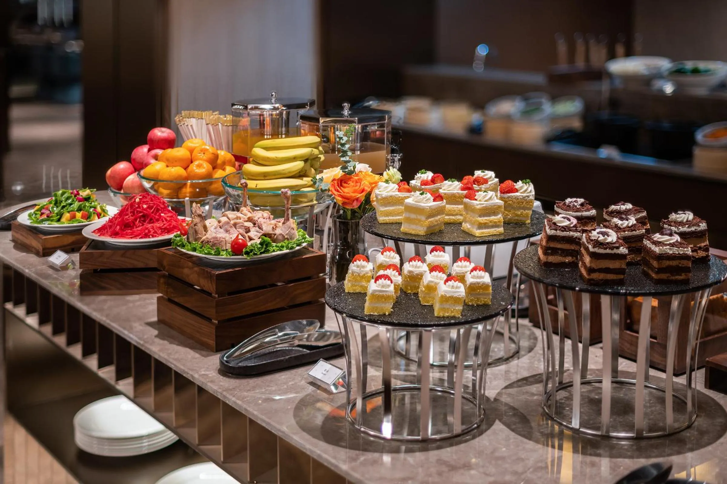 Breakfast in Crystal Orange Beijing Tiantan hospital and Head quarters Hotel