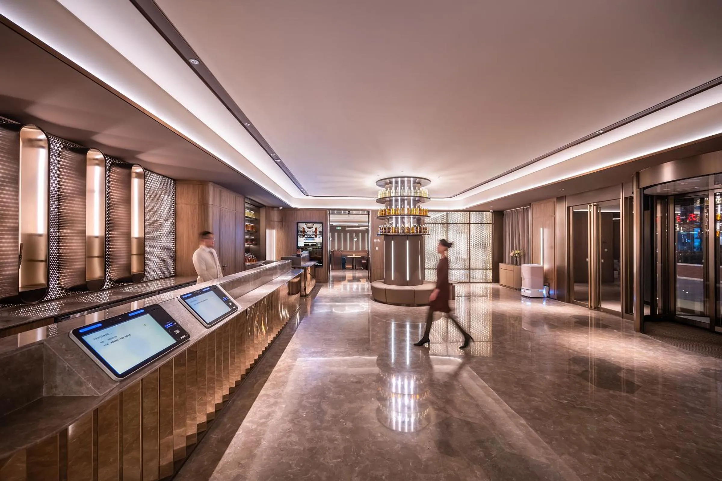 Lobby or reception in Crystal Orange Beijing Tiantan hospital and Head quarters Hotel