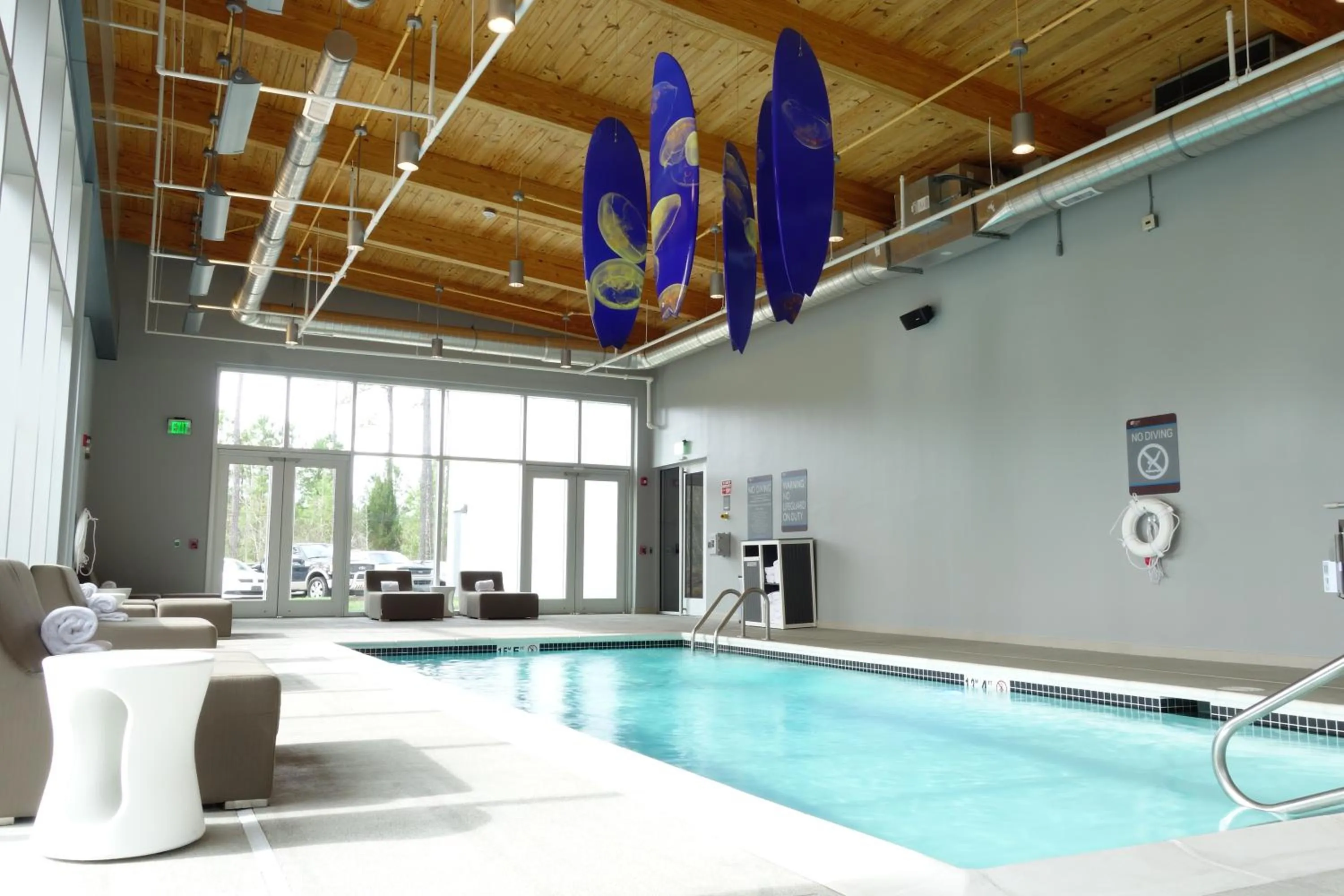 Swimming pool in Aloft Raleigh Durham Airport Brier Creek