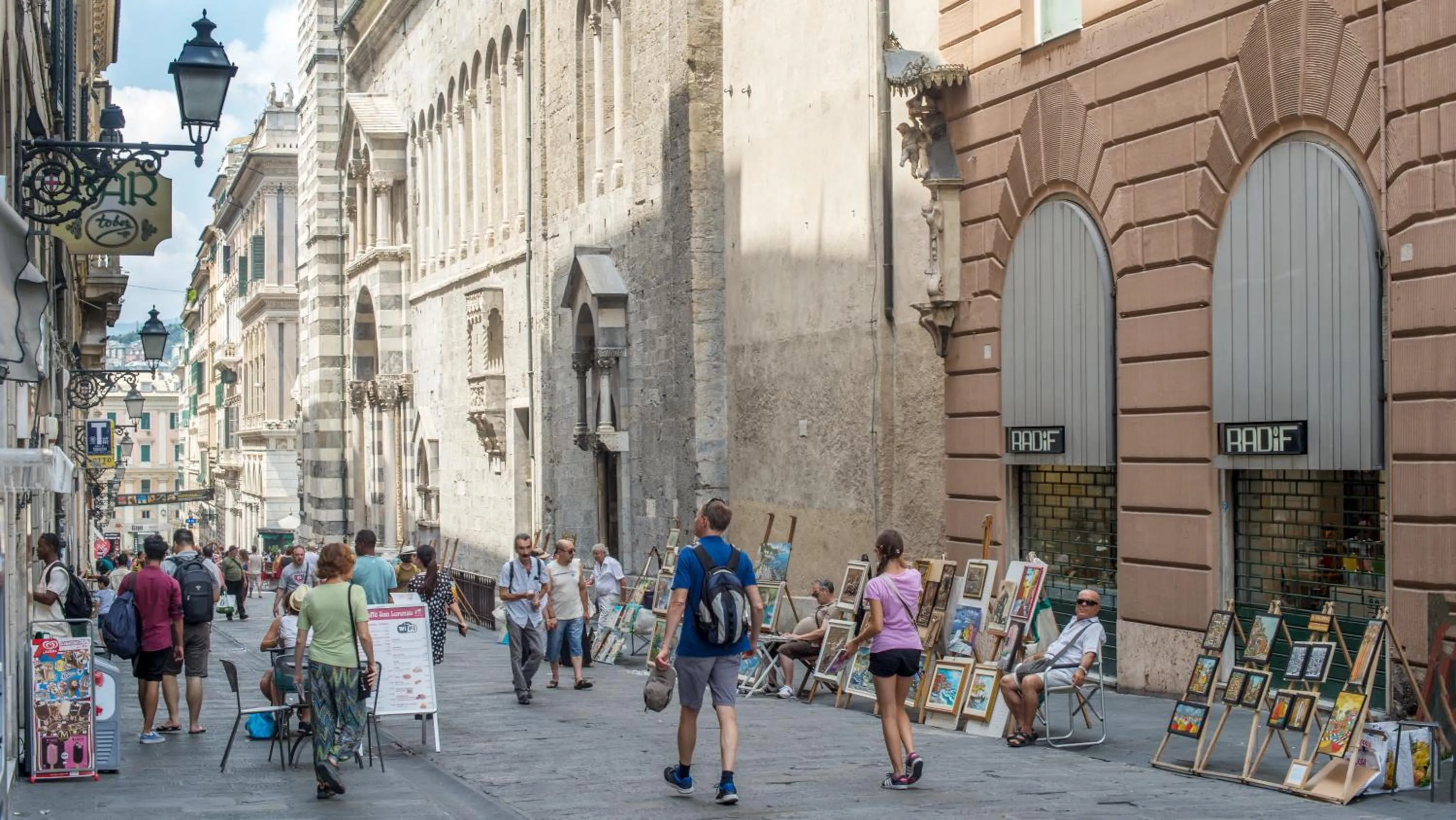 People in La Piazzetta Rooms & Apartments