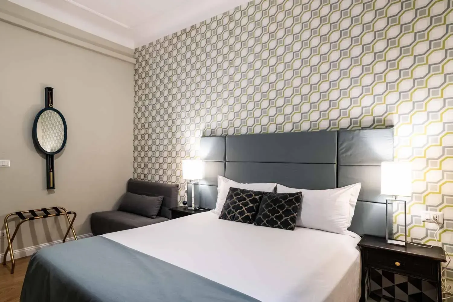 Double or Twin Room with Private External Bathroom in La Piazzetta Rooms & Apartments Double or Twin Room with Private External Bathroom in La Piazzetta Rooms & Apartments
