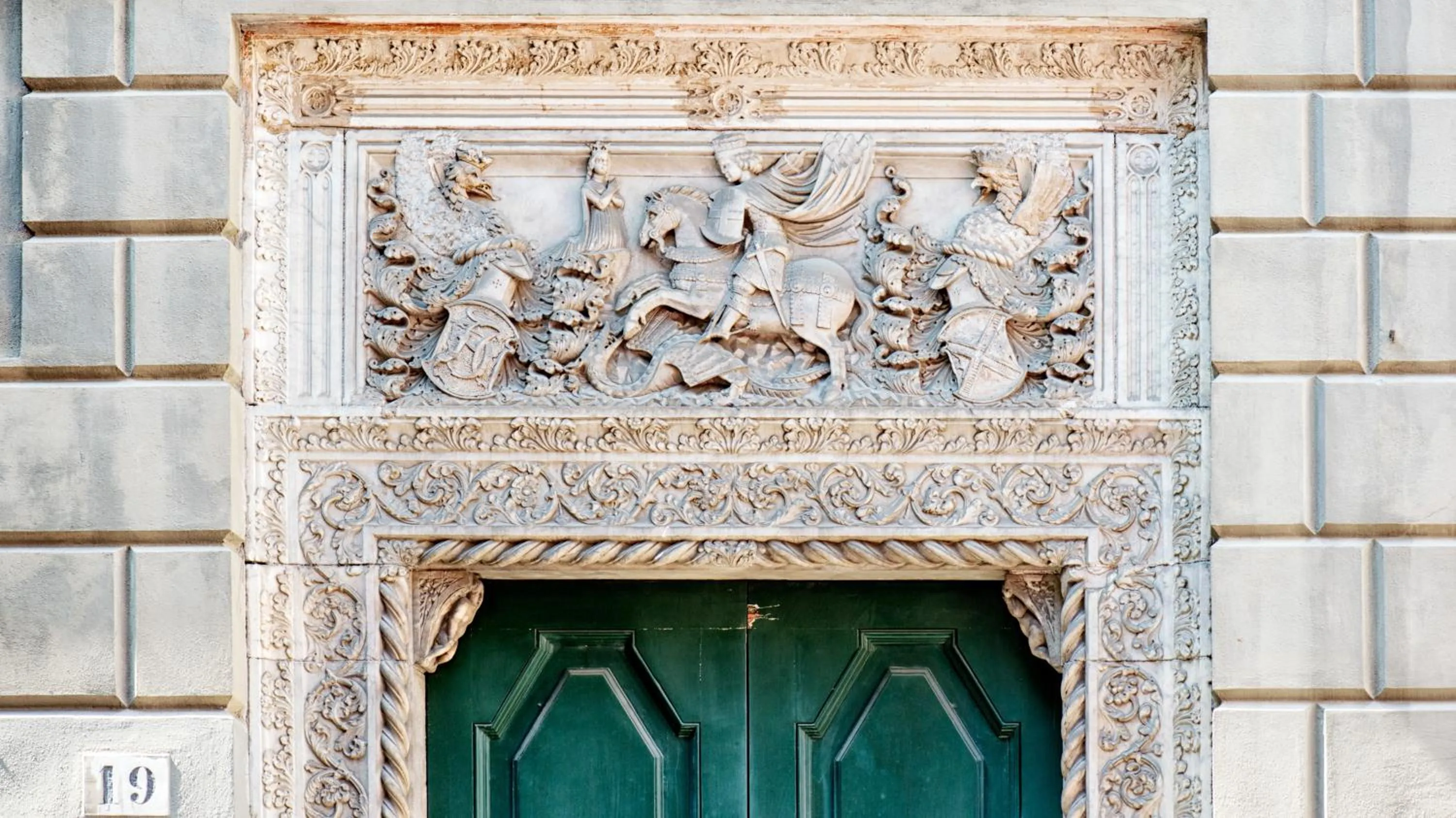 Decorative detail in La Piazzetta Rooms & Apartments