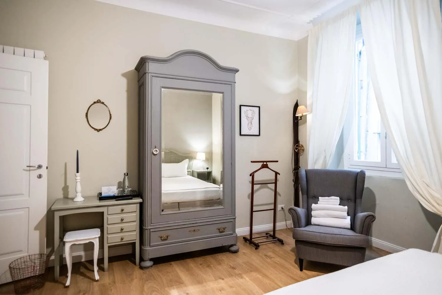 Bed in La Piazzetta Rooms & Apartments