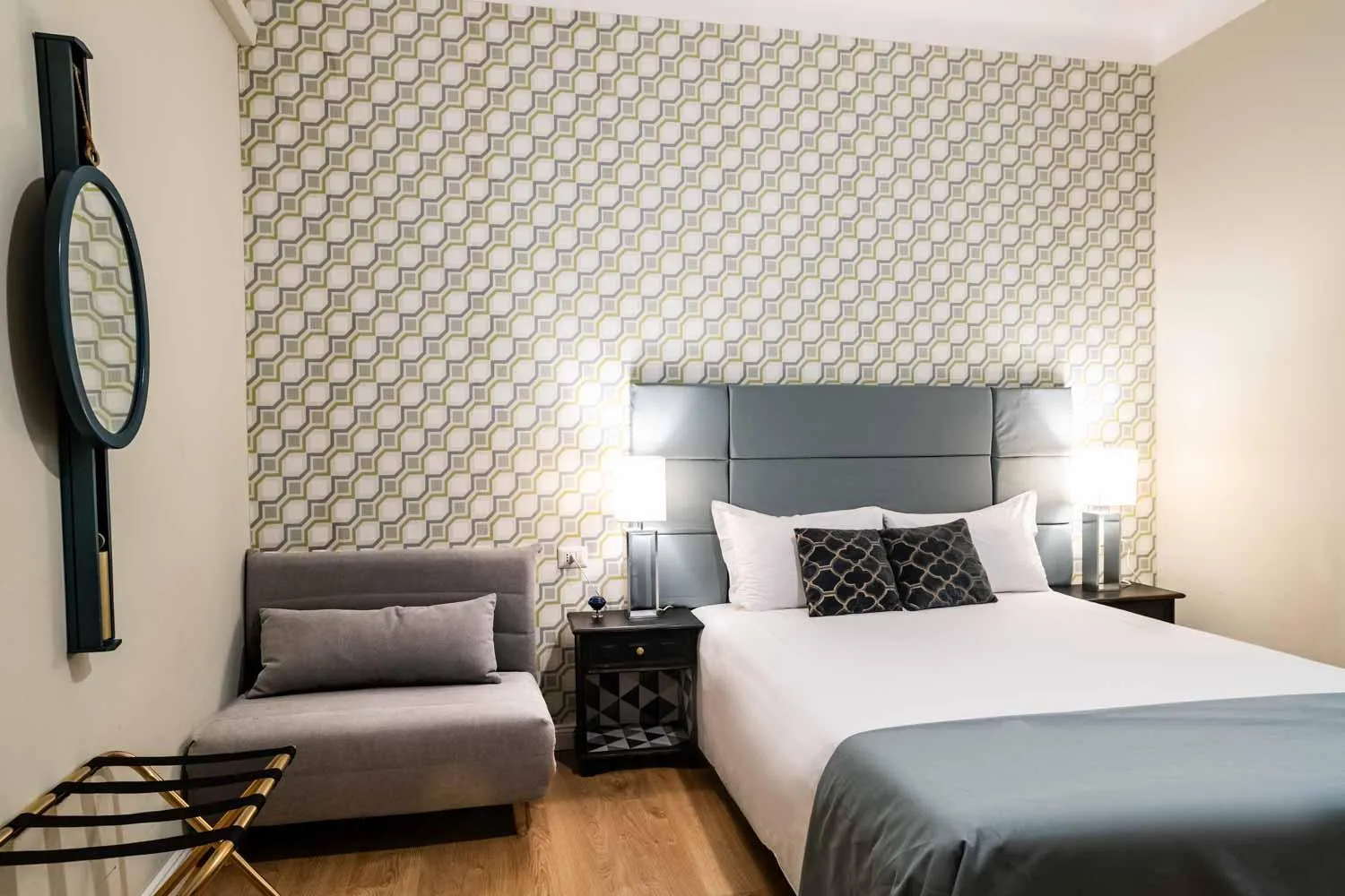 Double or Twin Room with Private External Bathroom in La Piazzetta Rooms & Apartments