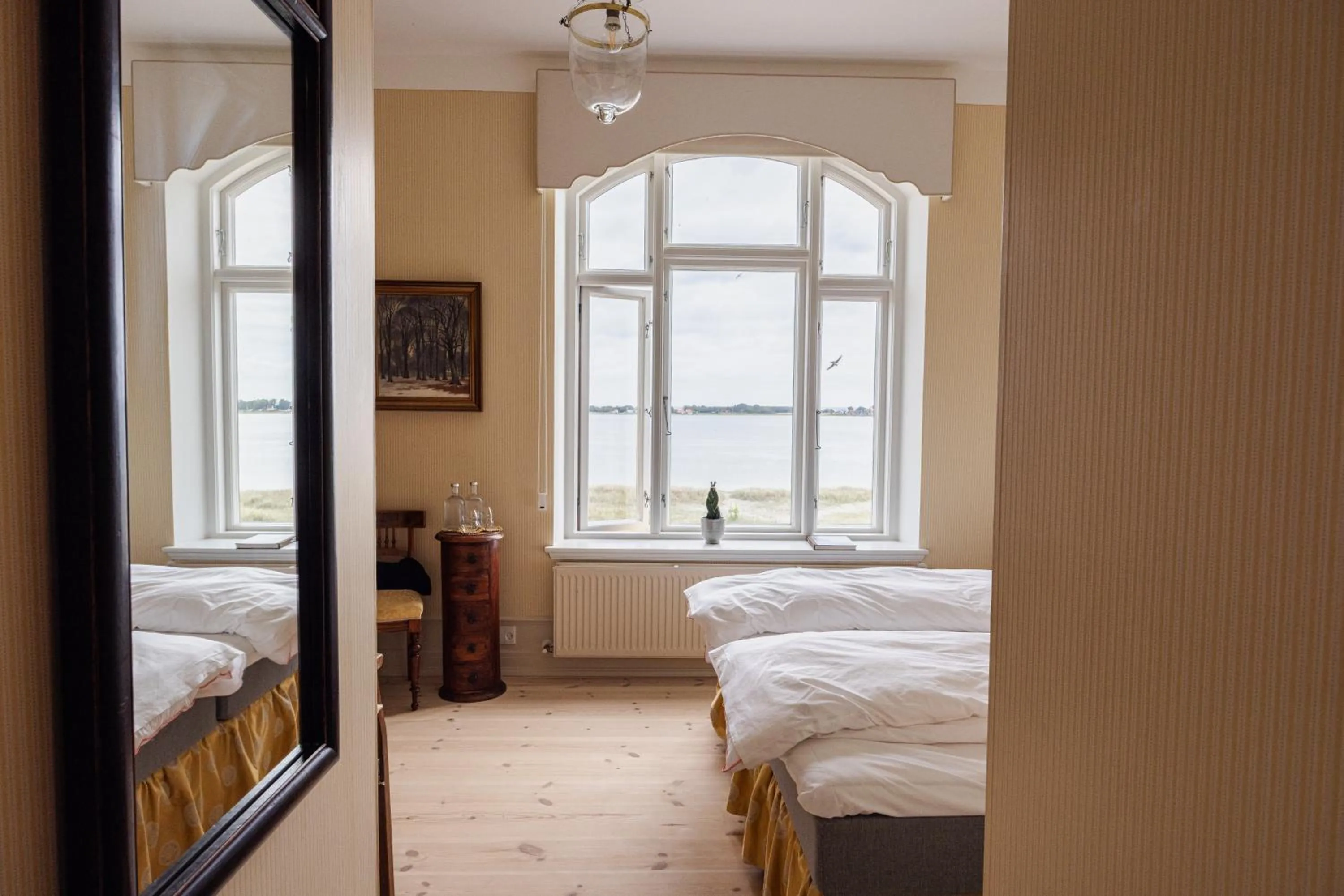 Bed in Aarøsund Badehotel