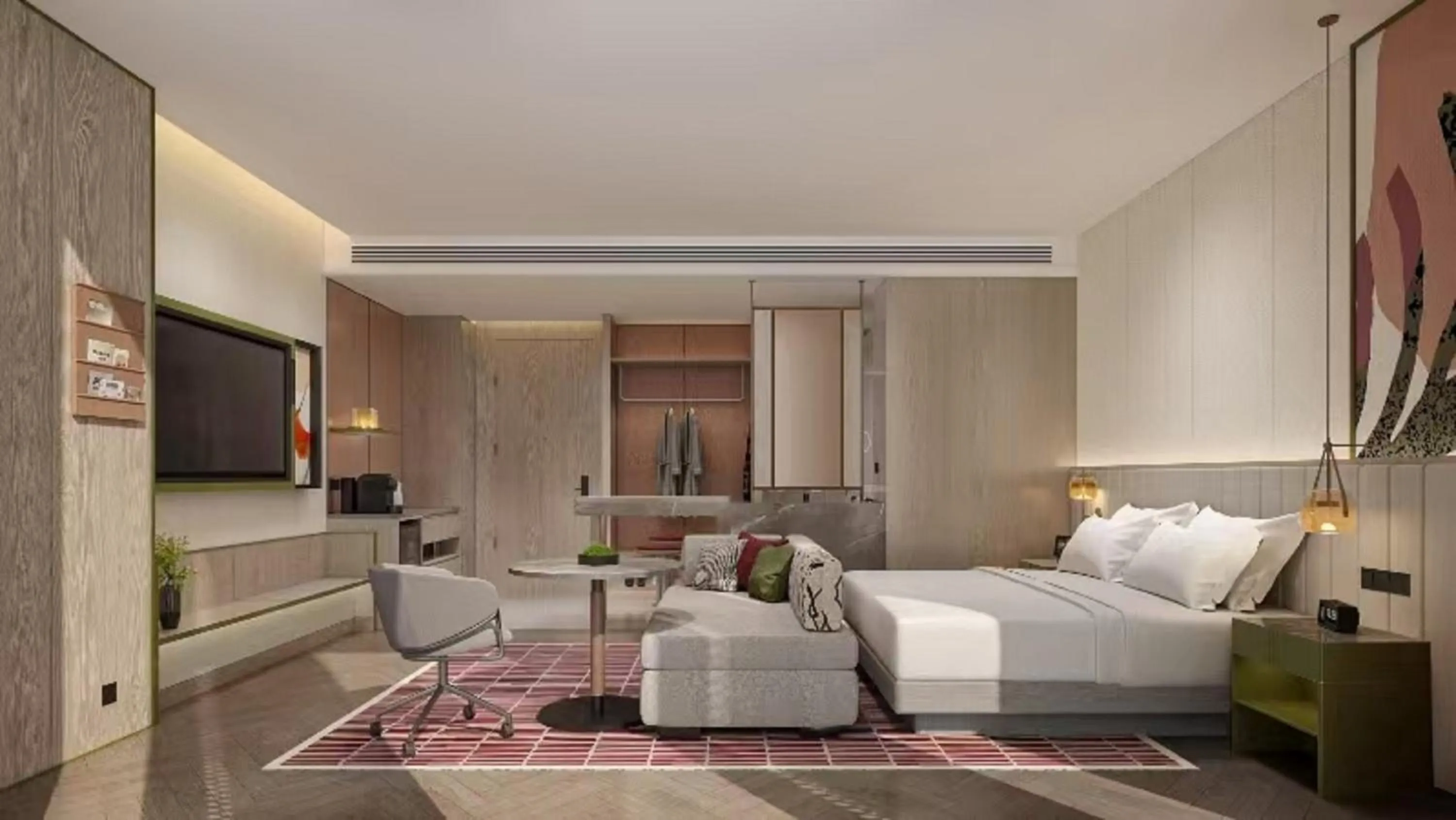 Photo of the whole room in Atwell Suites Shenzhen Nanshan by IHG