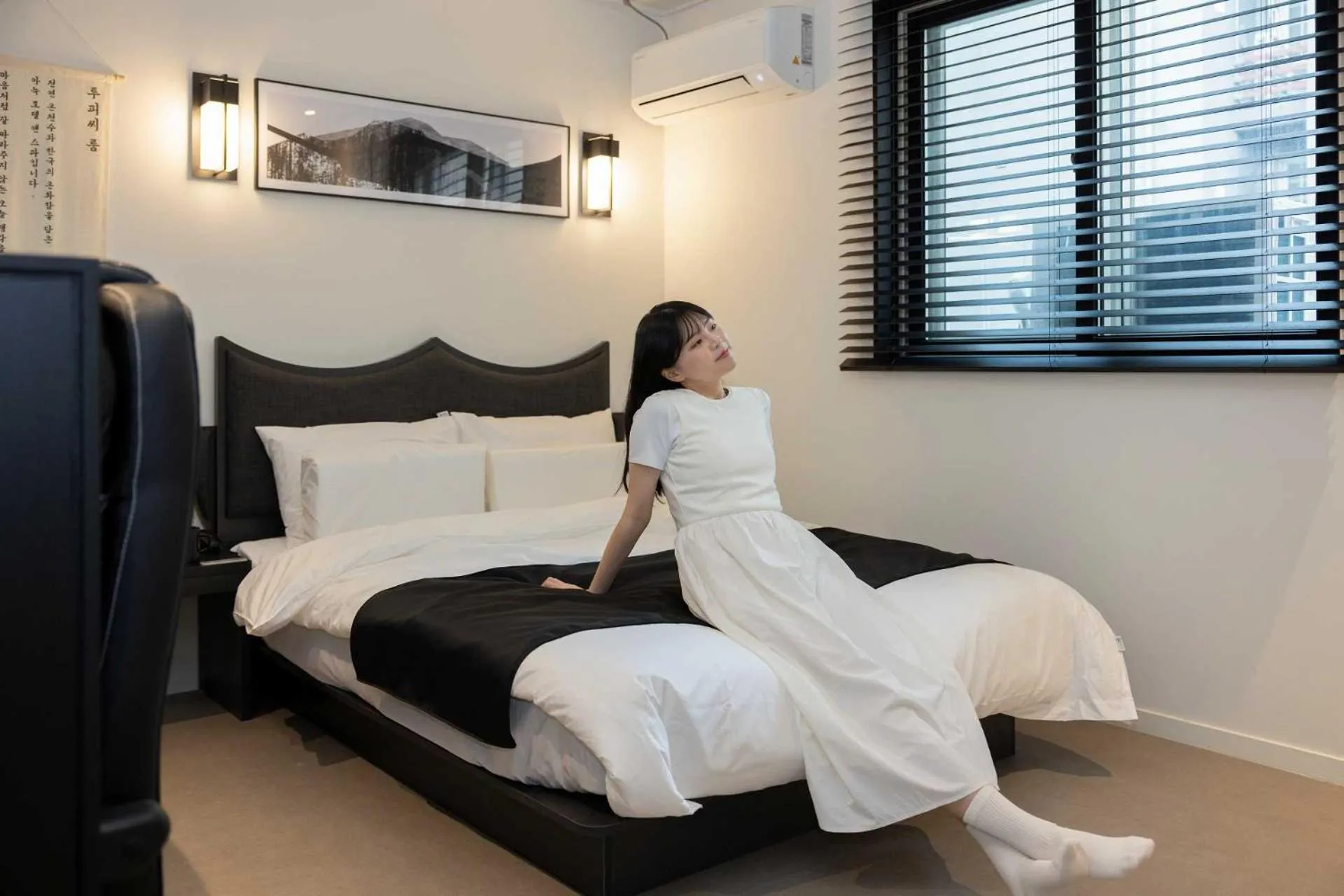 Bedroom, Bed in Anook Hotel and Spa Daejeon Yuseong