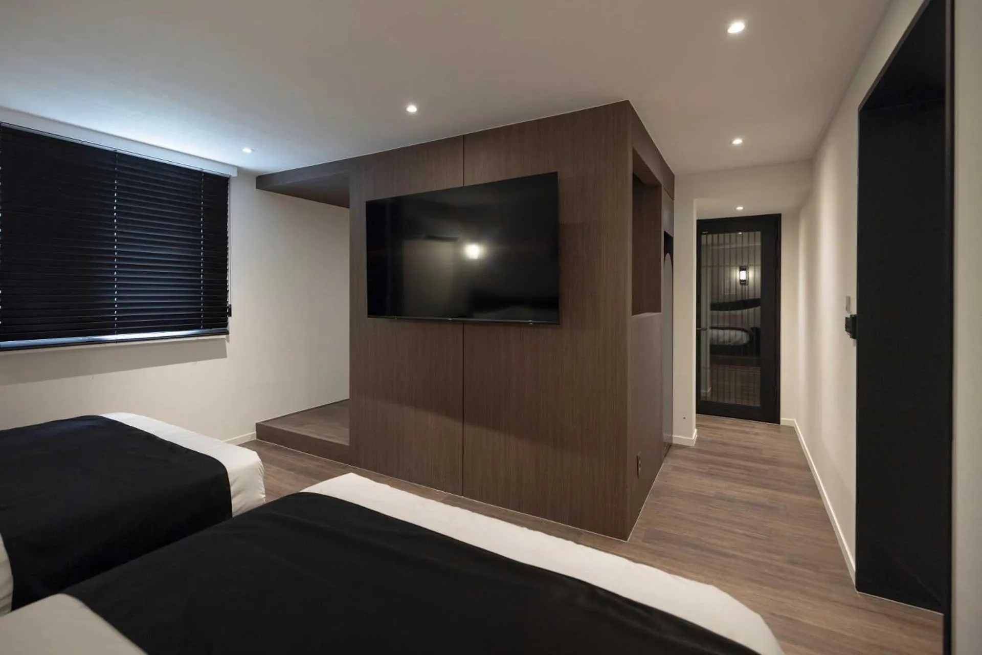 Communal lounge/ TV room, Bed in Anook Hotel and Spa Daejeon Yuseong