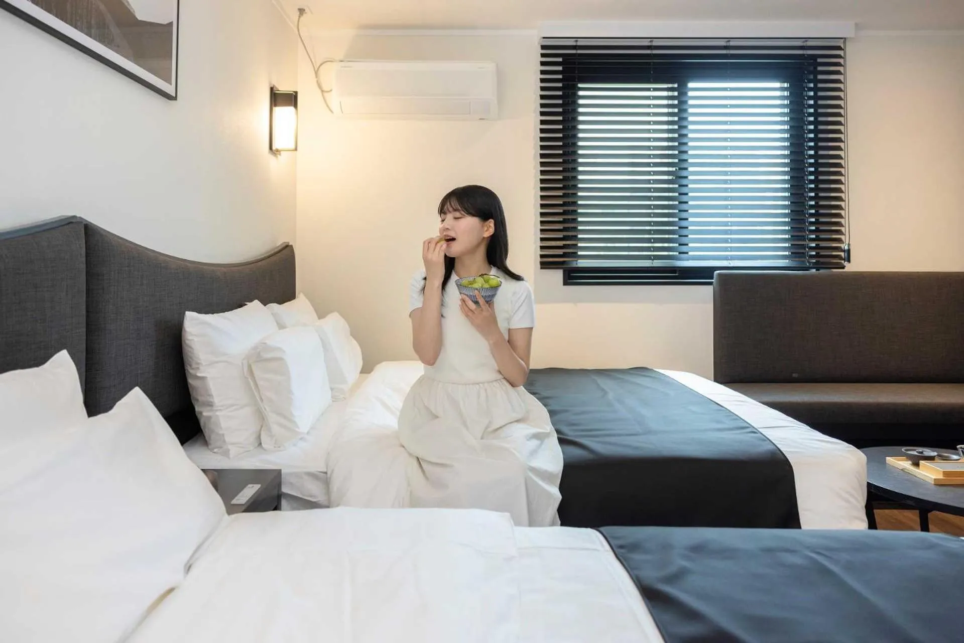 Bedroom, Bed in Anook Hotel and Spa Daejeon Yuseong